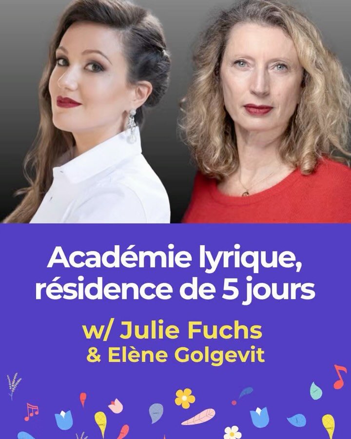 L&rsquo;heure est enfin venue... 💙🩵💛

J&rsquo;ouvre ma toute premi&egrave;re r&eacute;sidence pour jeunes chanteurs cet &eacute;t&eacute; !

Les candidatures sont ouvertes !
RDV sur le site du festival : festivalnosjoursheureux.fr

@nosjoursheureu