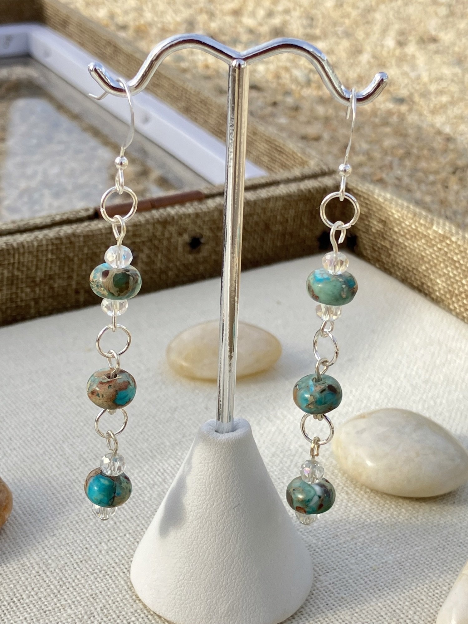 Eastern Sea Earrings