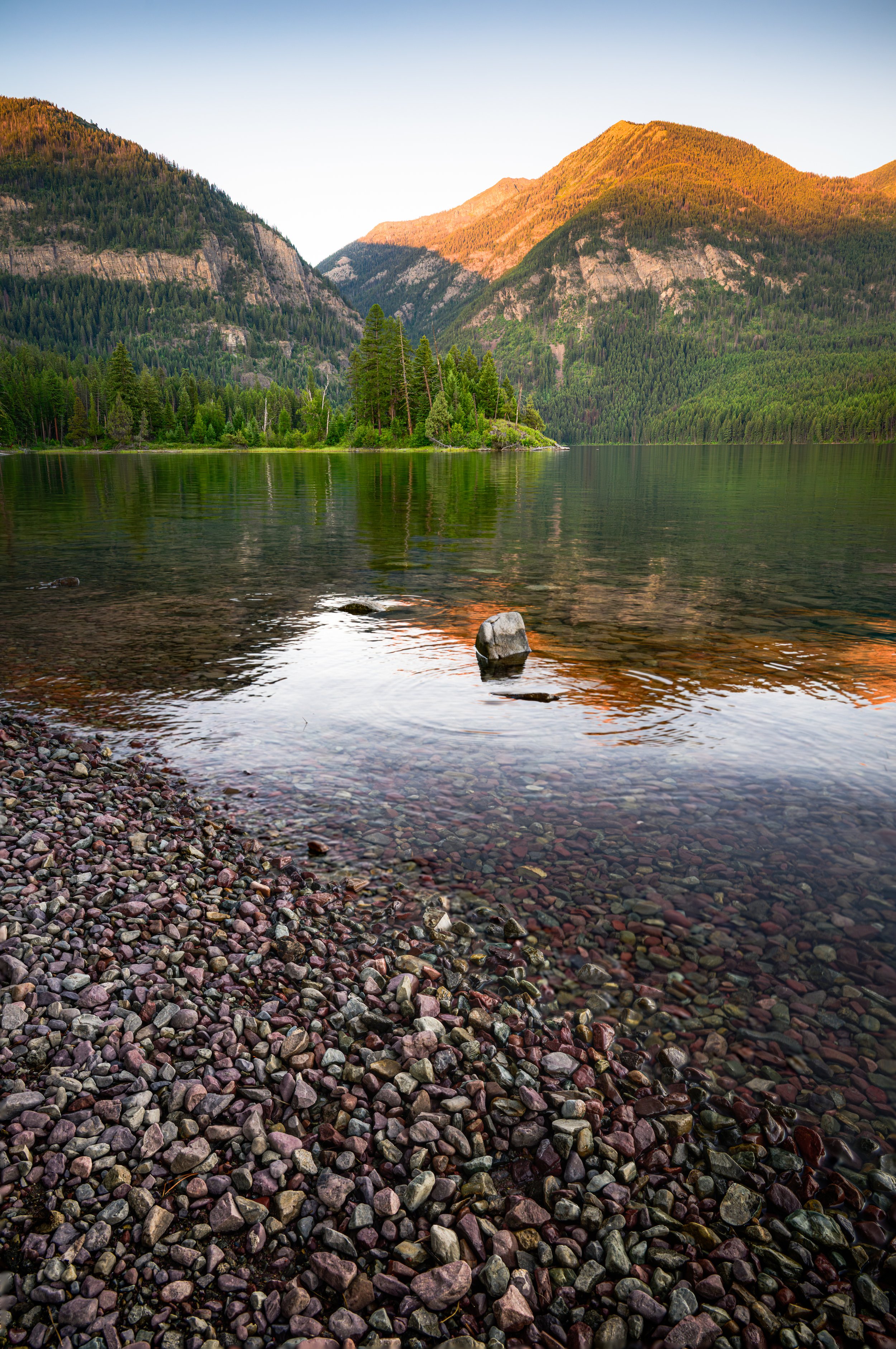 Holland Lake Shoreline
