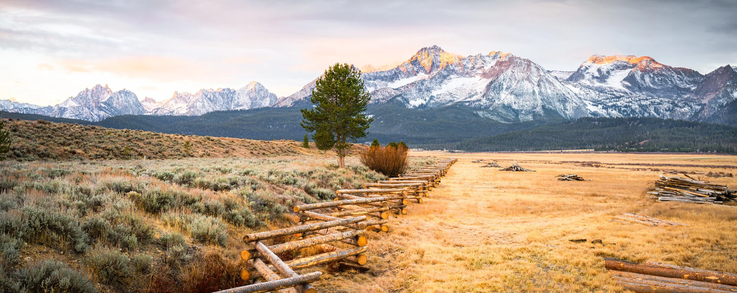 Sawtooth Range - Panorama