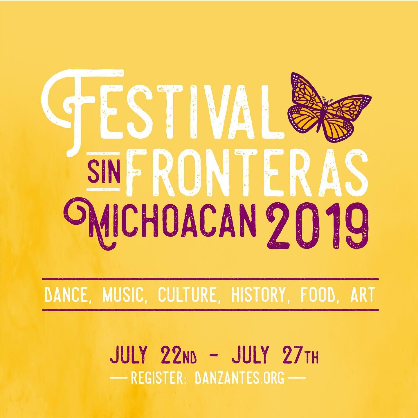 Throwback to our Branding for Festival Sin Fronteras which took place in Michoacan, in the summer of 2019. 

Festival Sin Fronteras is a festival that celebrates the folklore, the culture, music, art, dance, history and food of regions in Mexico! Hos