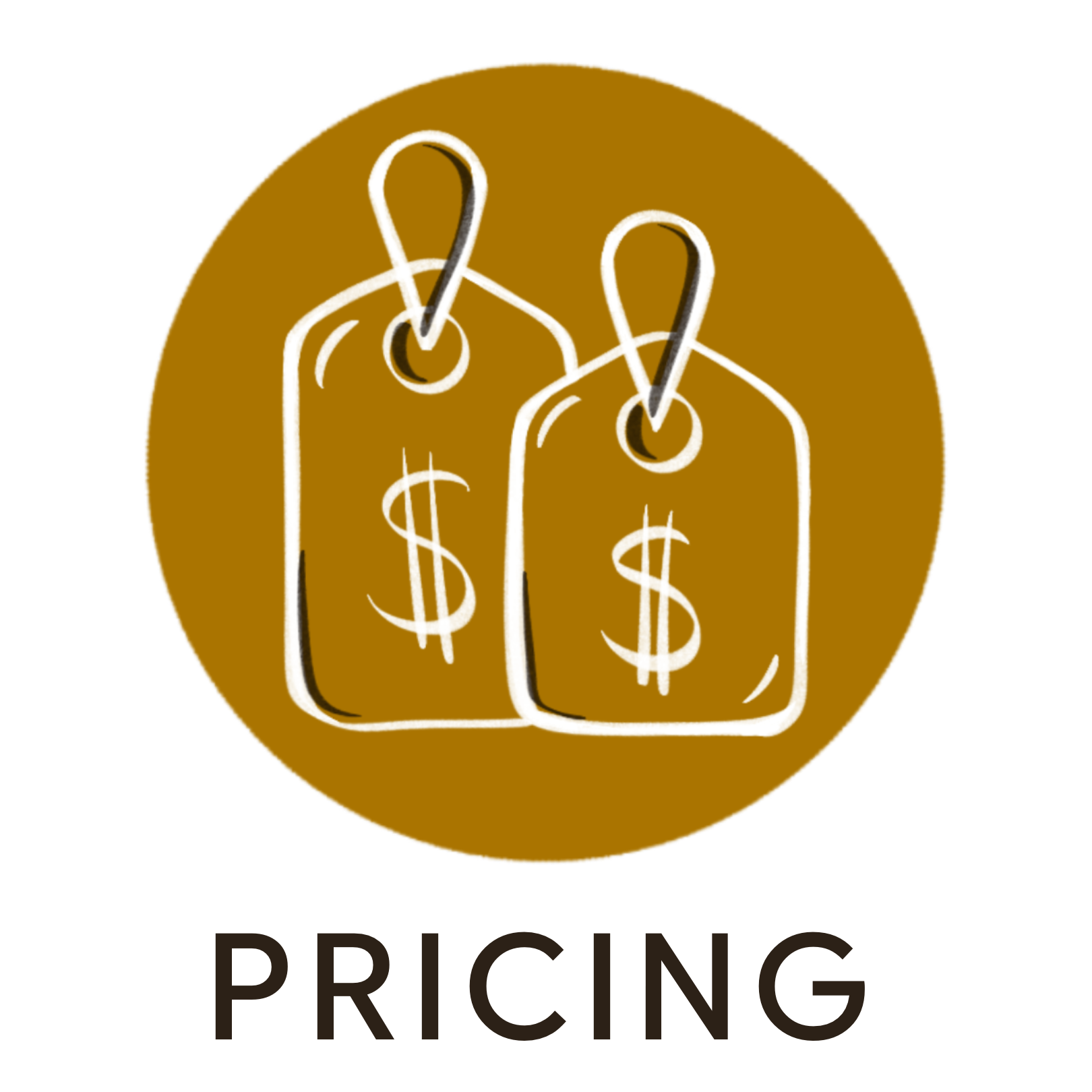 Pricetag Icon with link to our complete Pricing Guide