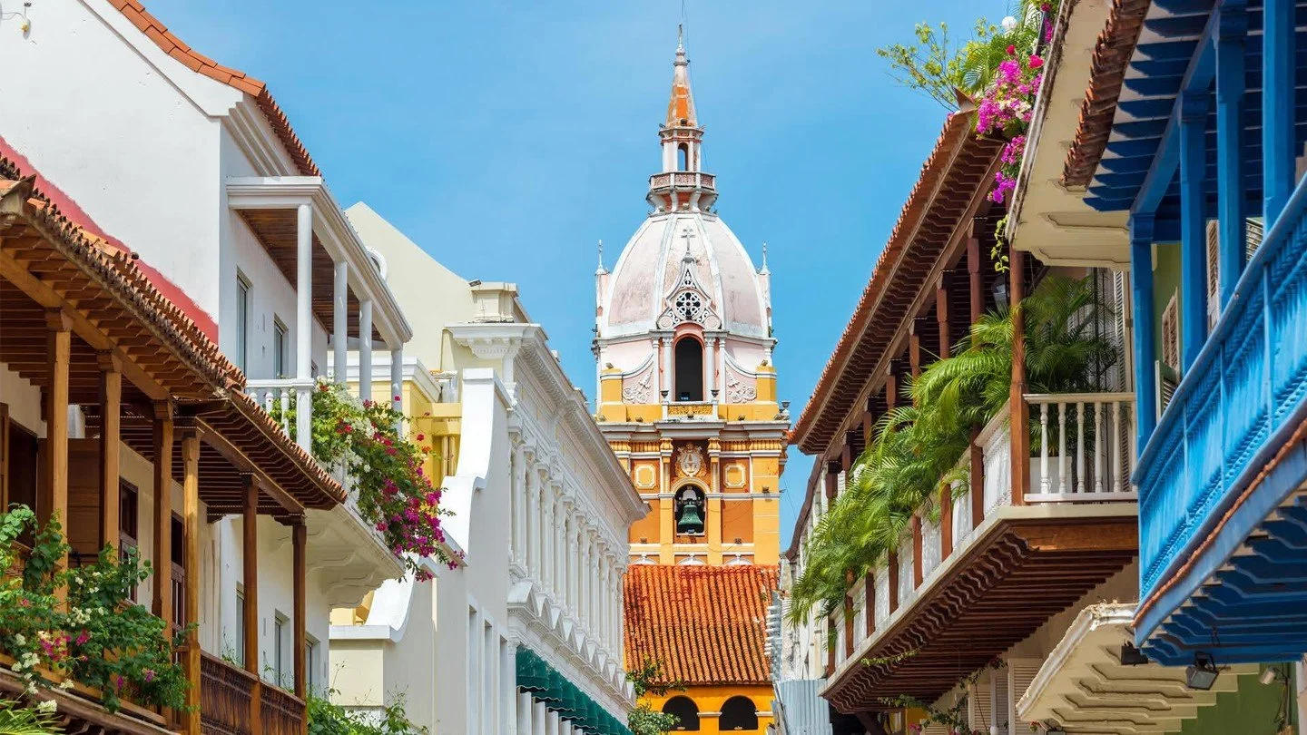 The perfect week in Colombia:
Think colorful old towns, caf&eacute;-lined streets, fresh mountain air, and lush green escapes. Start with culture and cuisine, slow down in coffee country, and end your week surrounded by vibrant city life. It&rsquo;s 