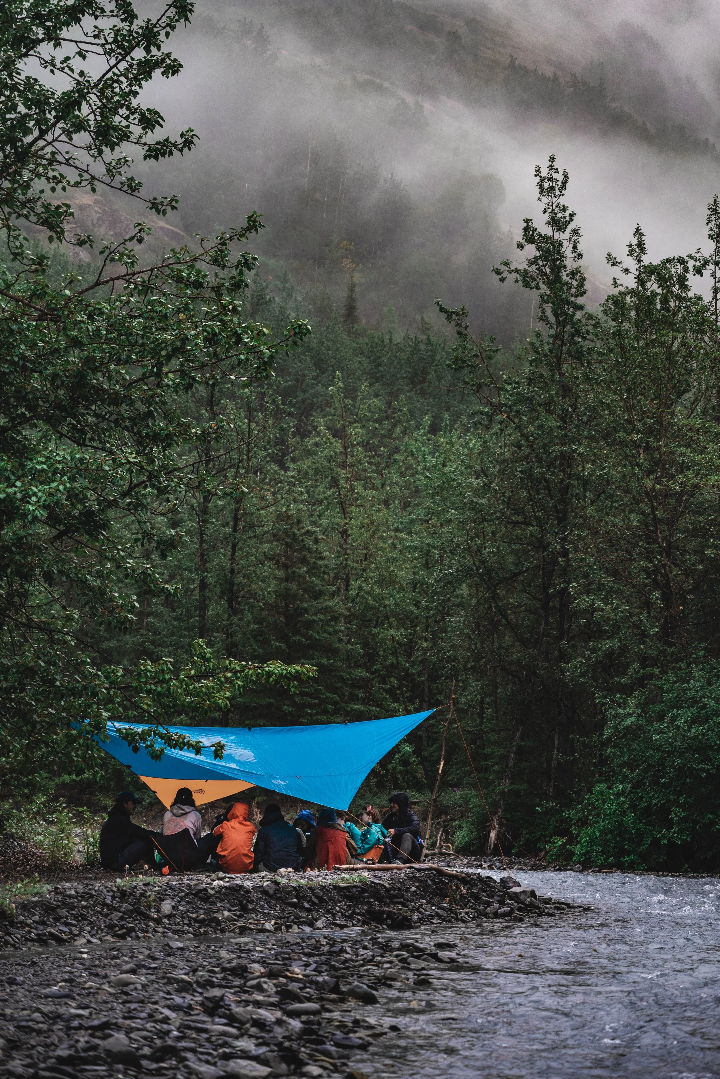 Rainy Chugach Morning - Alaska