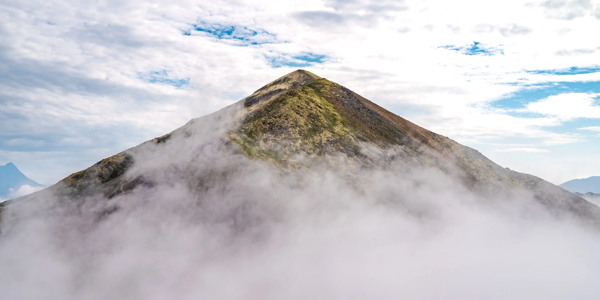 Eklutna above the clouds - Alaska