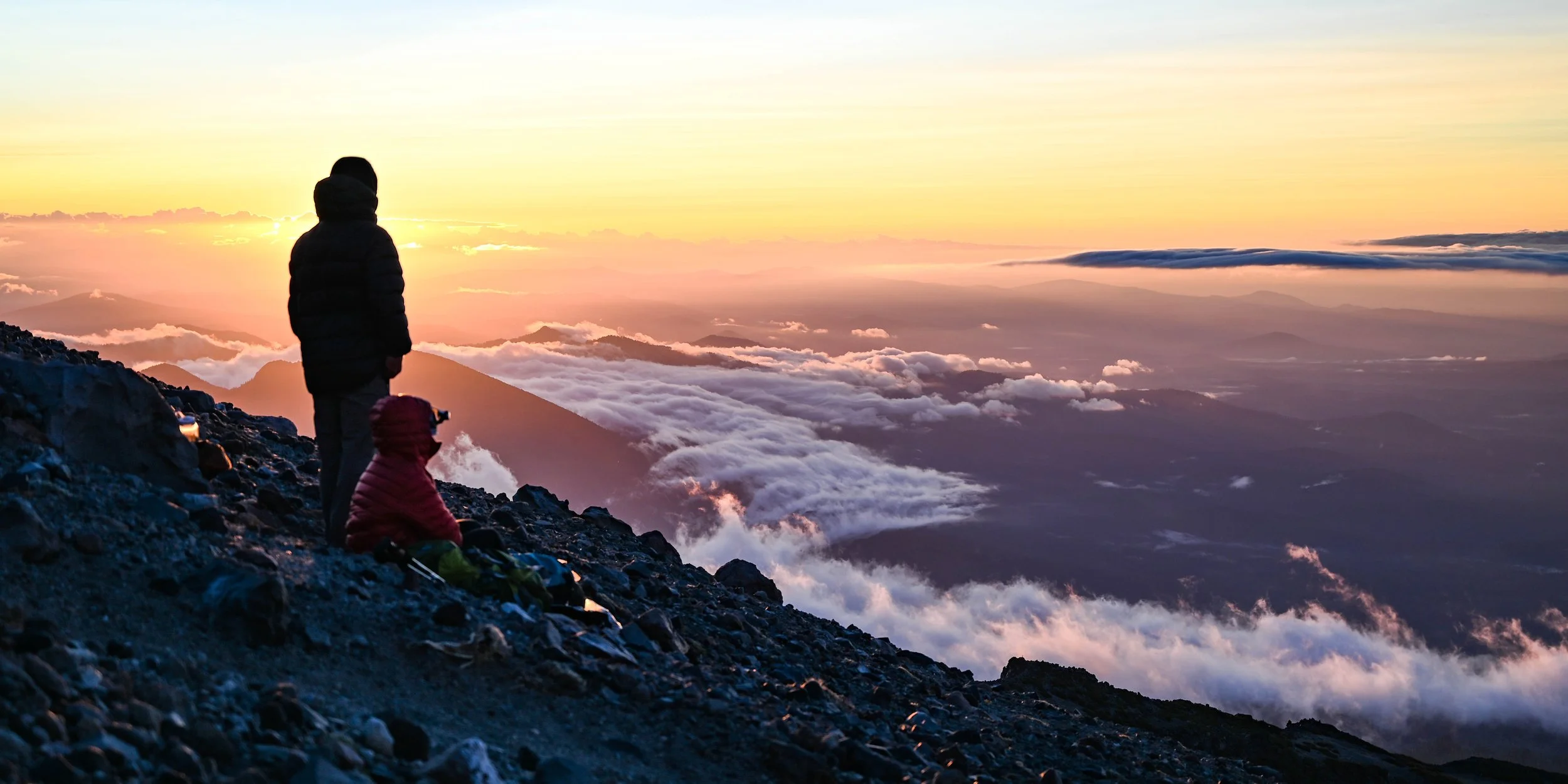 High on Mt. Shasta, California
