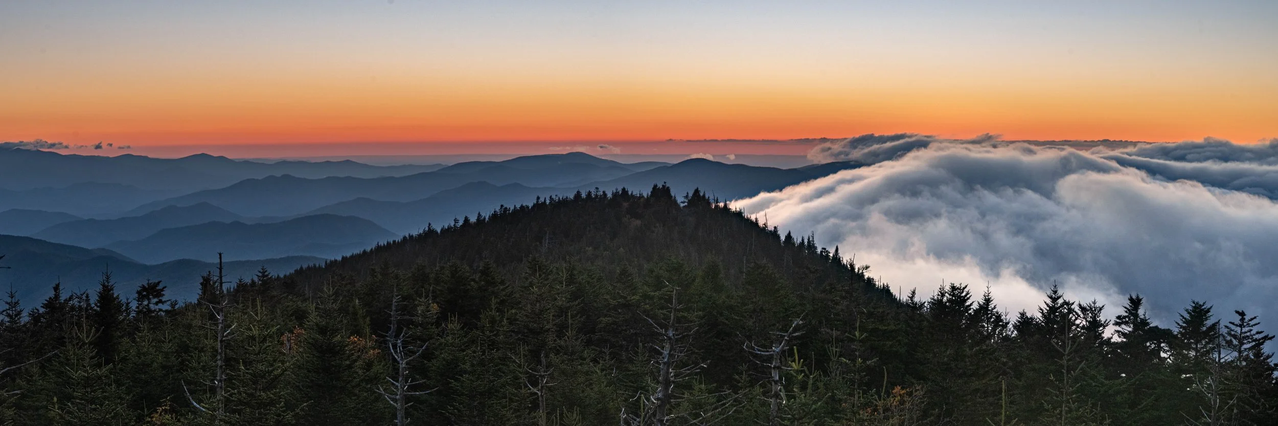 Clingmans View - Great Smokey Mountains National Park