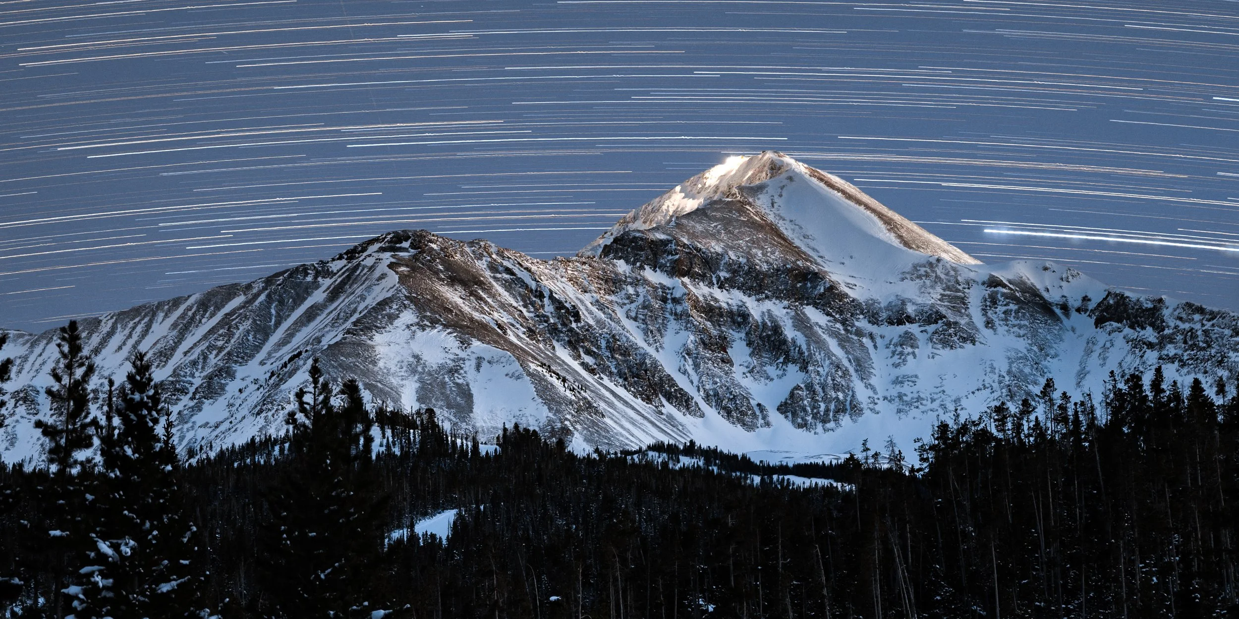 Lone Peak Star Trails