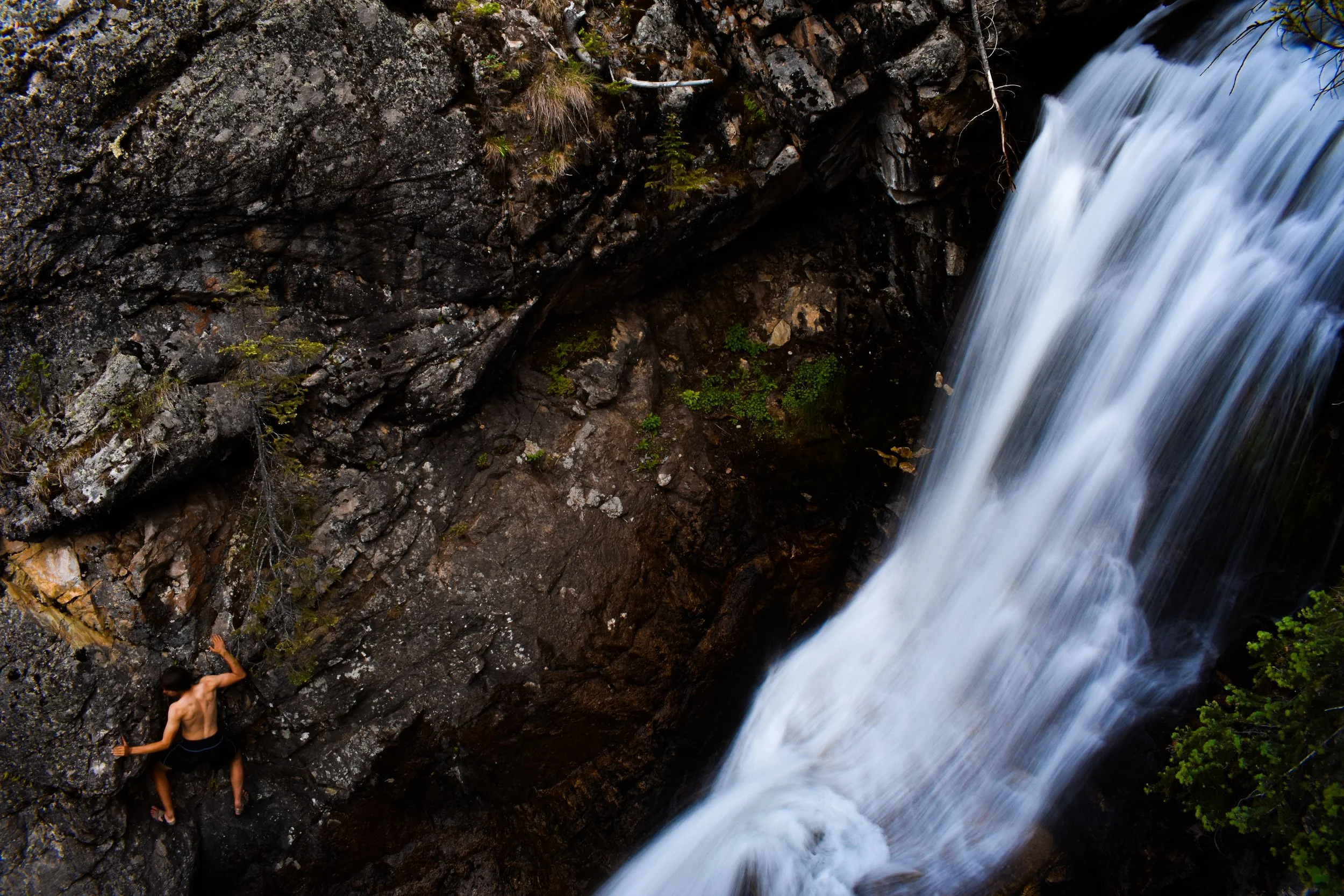 Browns Creek Falls Climb