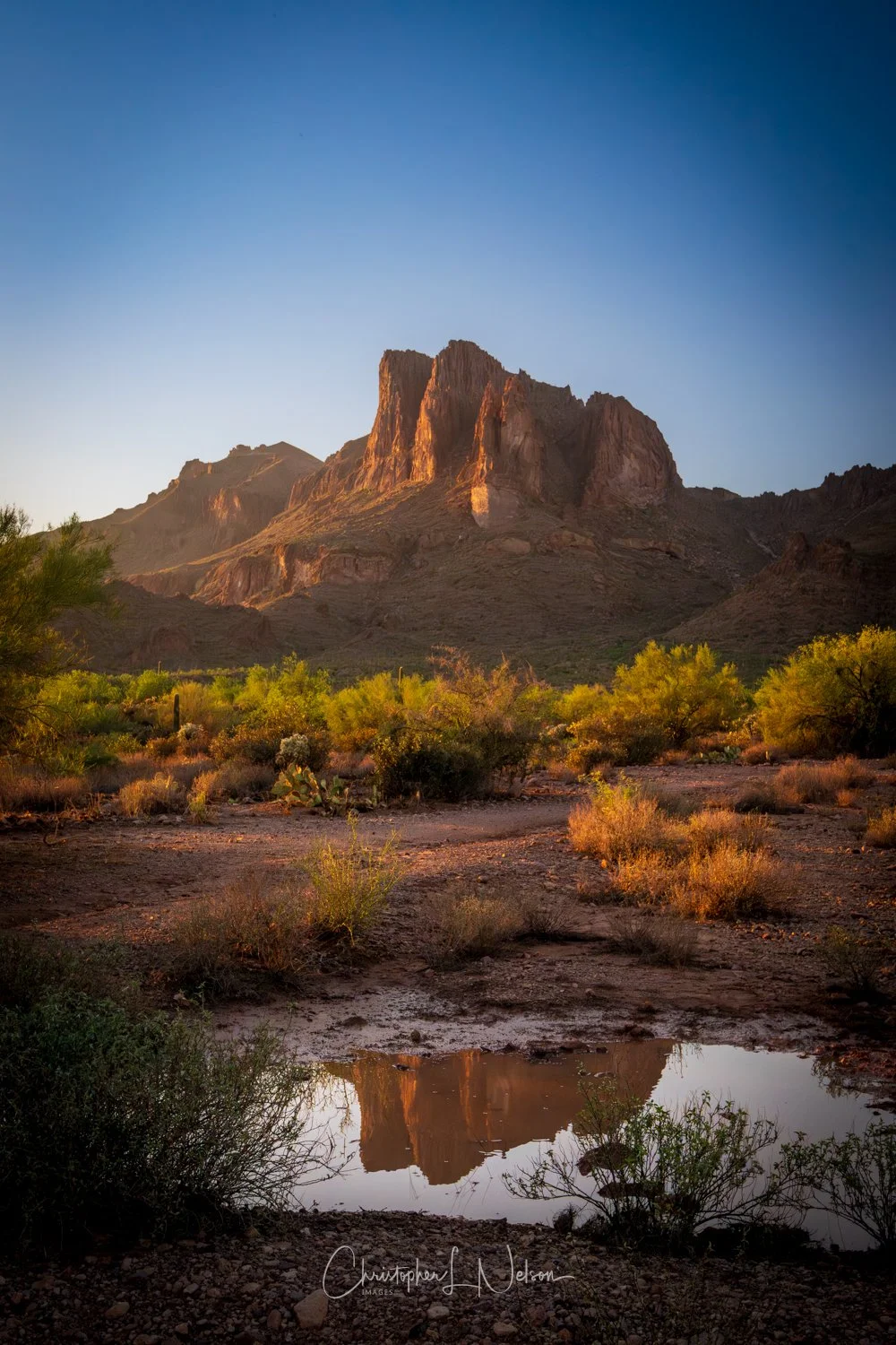 Three Sisters Reflection, Arizona
