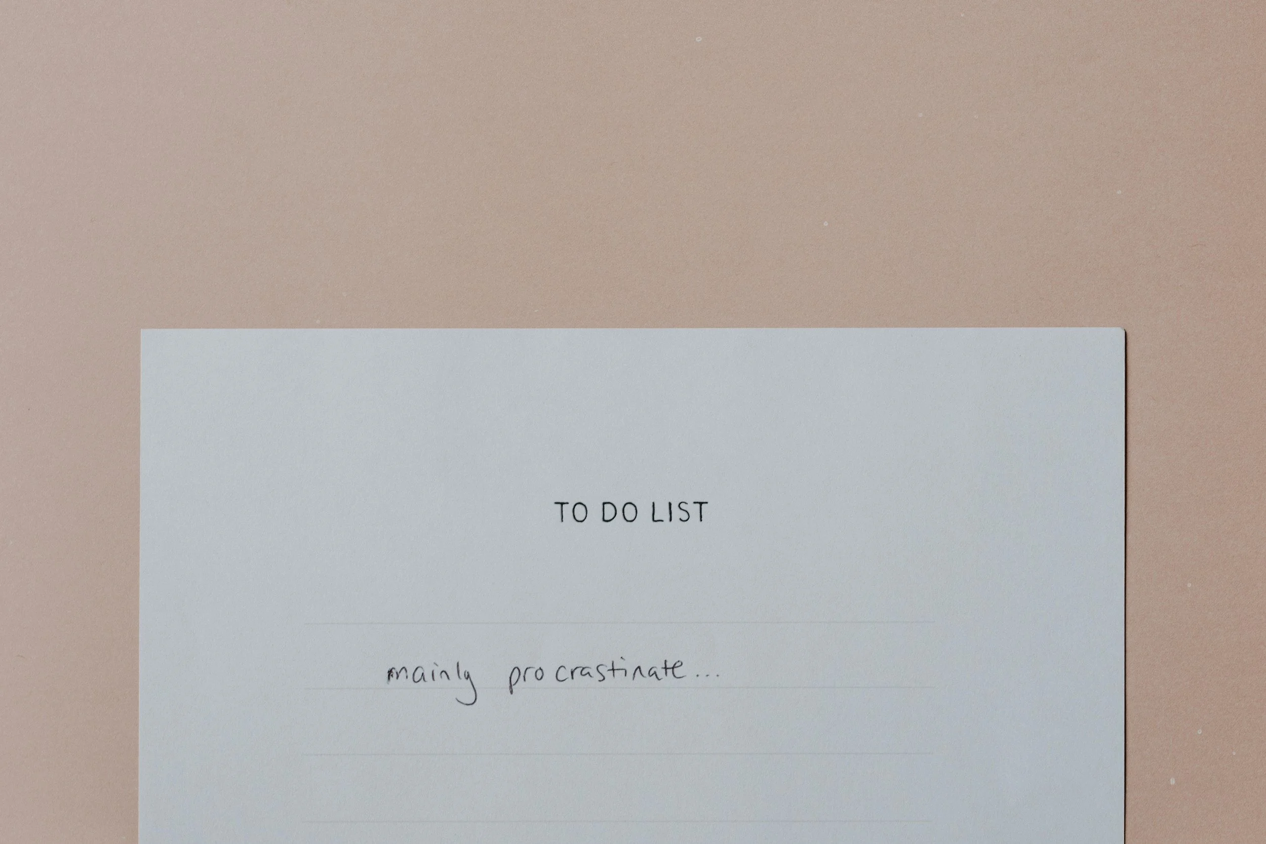 Struggling to Start Tasks? It Might Not Be Motivation