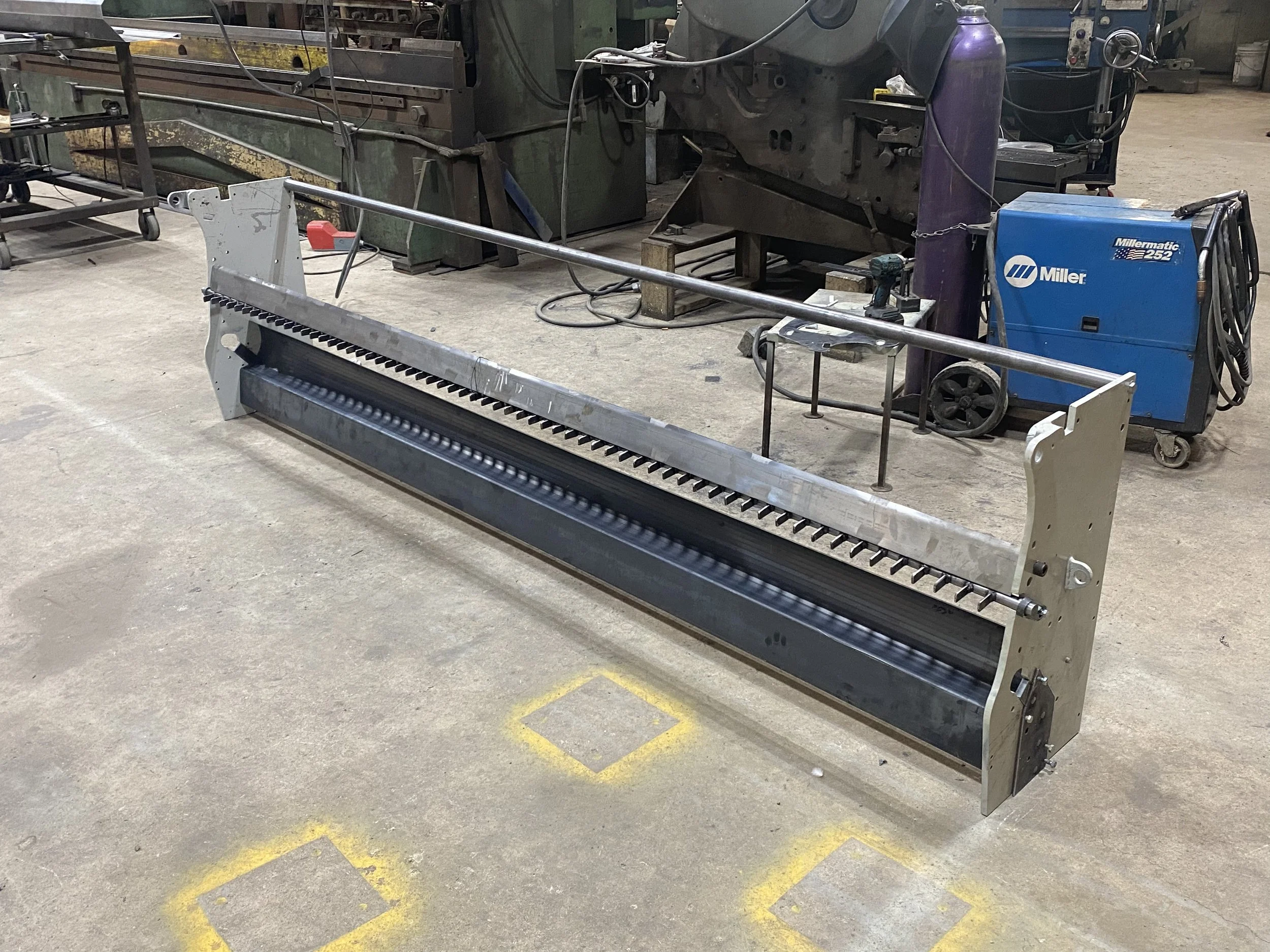 Consolidated 198 Huller Front For Wingate Gin