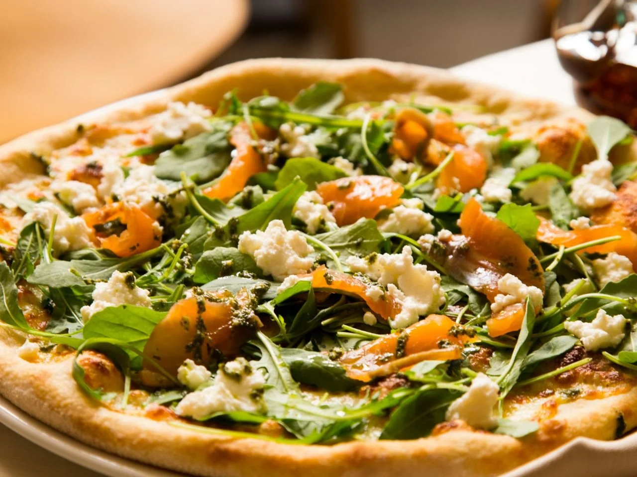 Vegetable Pizza with Fresh Herbs