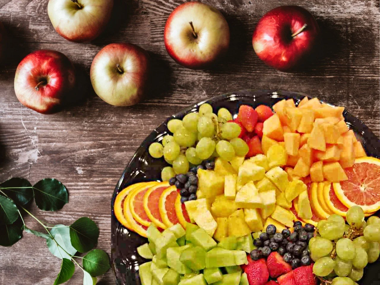 Fresh Fruit Platter for Entertaining
