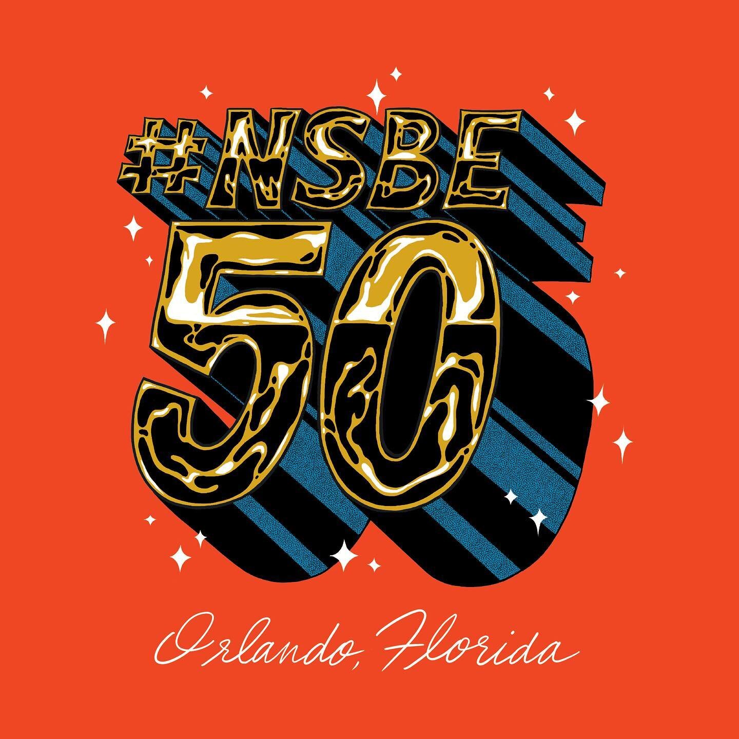 Had a lot of fun hand-lettering a custom t-shirt design for @nsbe, the National Society of Black Engineers upcoming annual conference. These shirts will be worn to promote their golden anniversary which takes place next year. 

My initial thought was