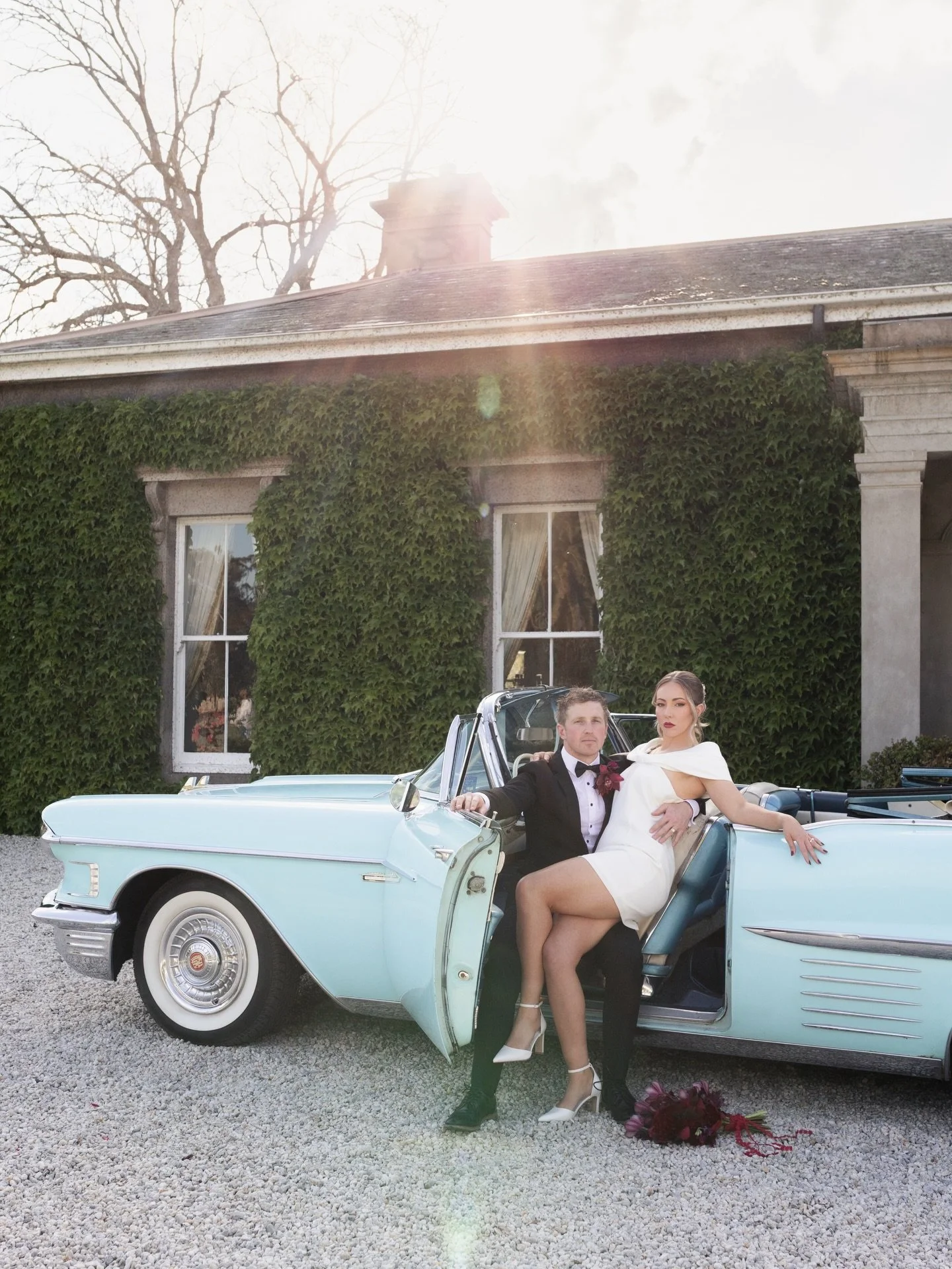 Marnie &amp; Jack, as featured on the cover of @geelongweddingguide at the stunning @barunahplains 

Thank you to all the talented people involved in this Open Road Romance styled shoot. 

FEATURED COLLABORATORS:
Creative Director - @geelongweddinggu
