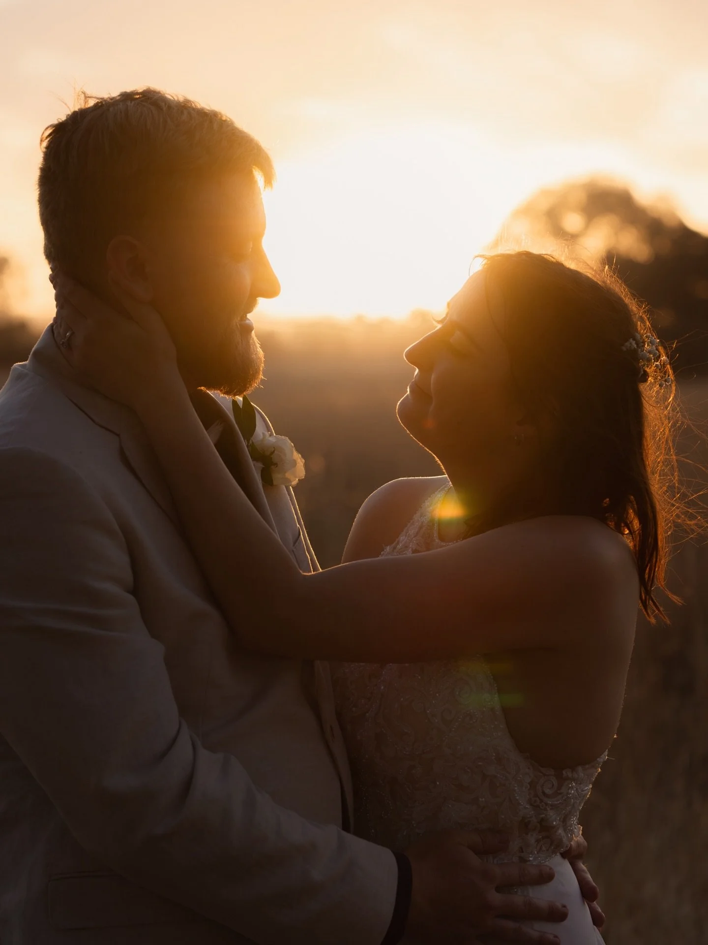 Amber &amp; Nath. 🥂
.
.
.
Venue: @rocklea_farm 
Flowers: @theposieplaceweddingsandevents 
Celebrant: @chloecelebrant 
Photography: @tallemmensweddings 
Hair &amp; MUA: @makeupbybridez 
Dress: @embrace_bridal 
Rings: @jewellerybysergio 
Suit: @eddyel