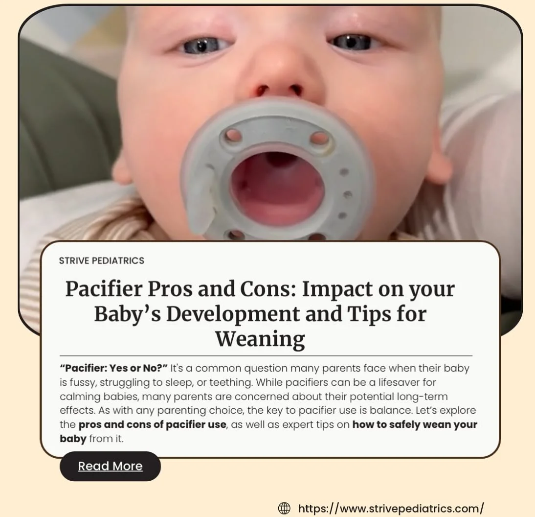 ALERT NEW BLOG POST: 
Pacifier: Yes or No? 🤔
It&rsquo;s one of the most common questions parents ask &mdash; and the truth is, there&rsquo;s no one-size-fits-all answer.

👶🏽Pacifiers can be a helpful tool!
They soothe your baby&rsquo;s natural suc