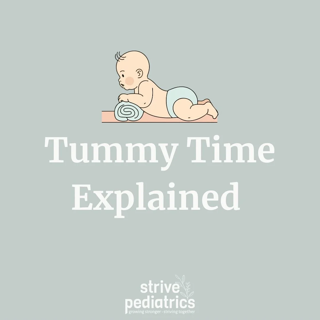 What is tummy time? 🤍

Tummy time is any time your baby is placed on their stomach while awake and supervised.
That&rsquo;s it. That&rsquo;s the definition.

It&rsquo;s not a workout.
It&rsquo;s not a test.
And it&rsquo;s not only on the floor.

👶 