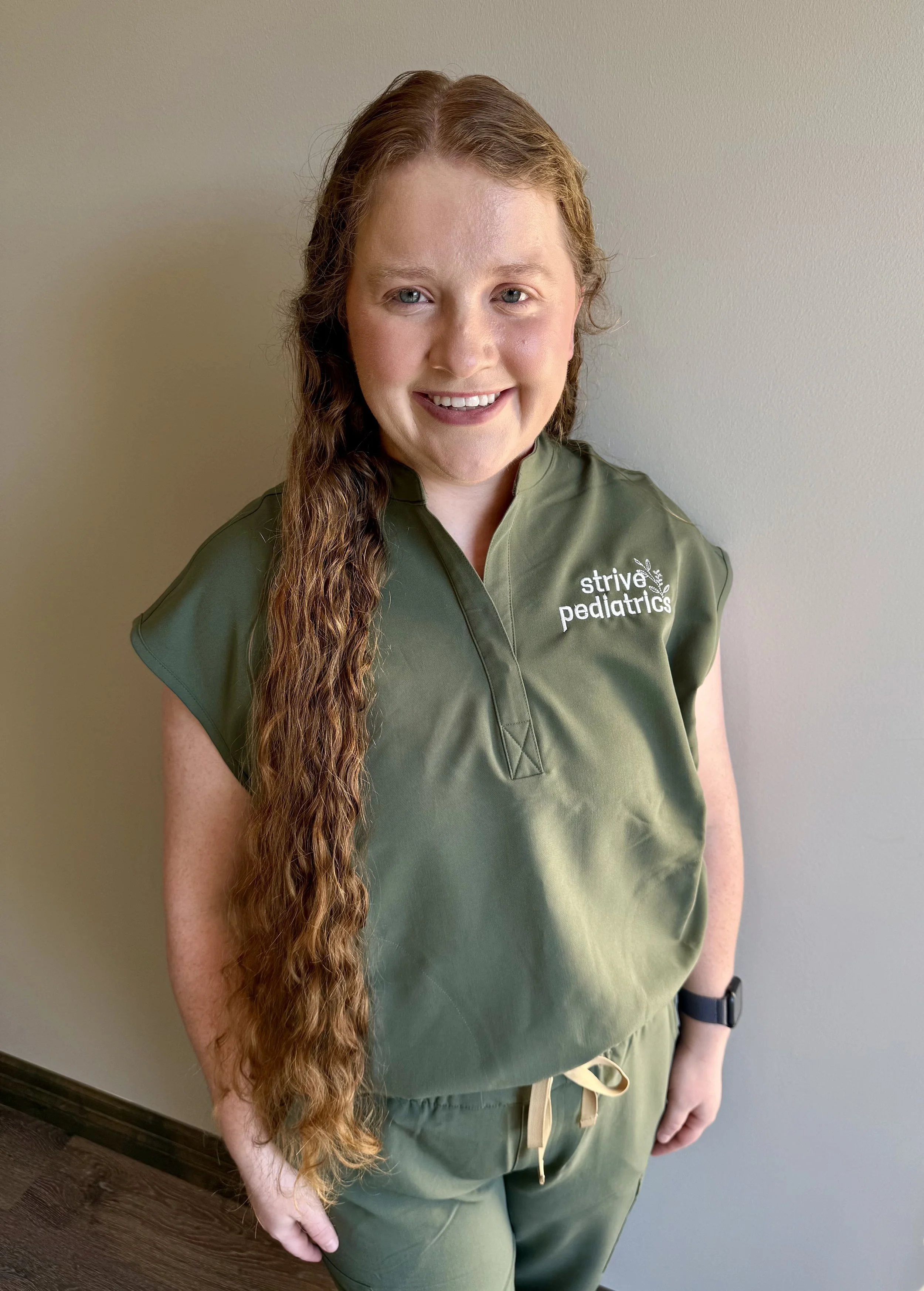 Dr. Caroline Davies, a PT at Strive Pediatrics