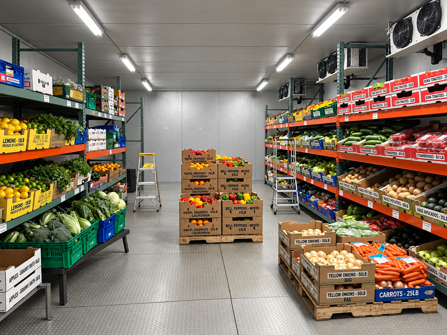 Building the Food Oasis Fresh Market