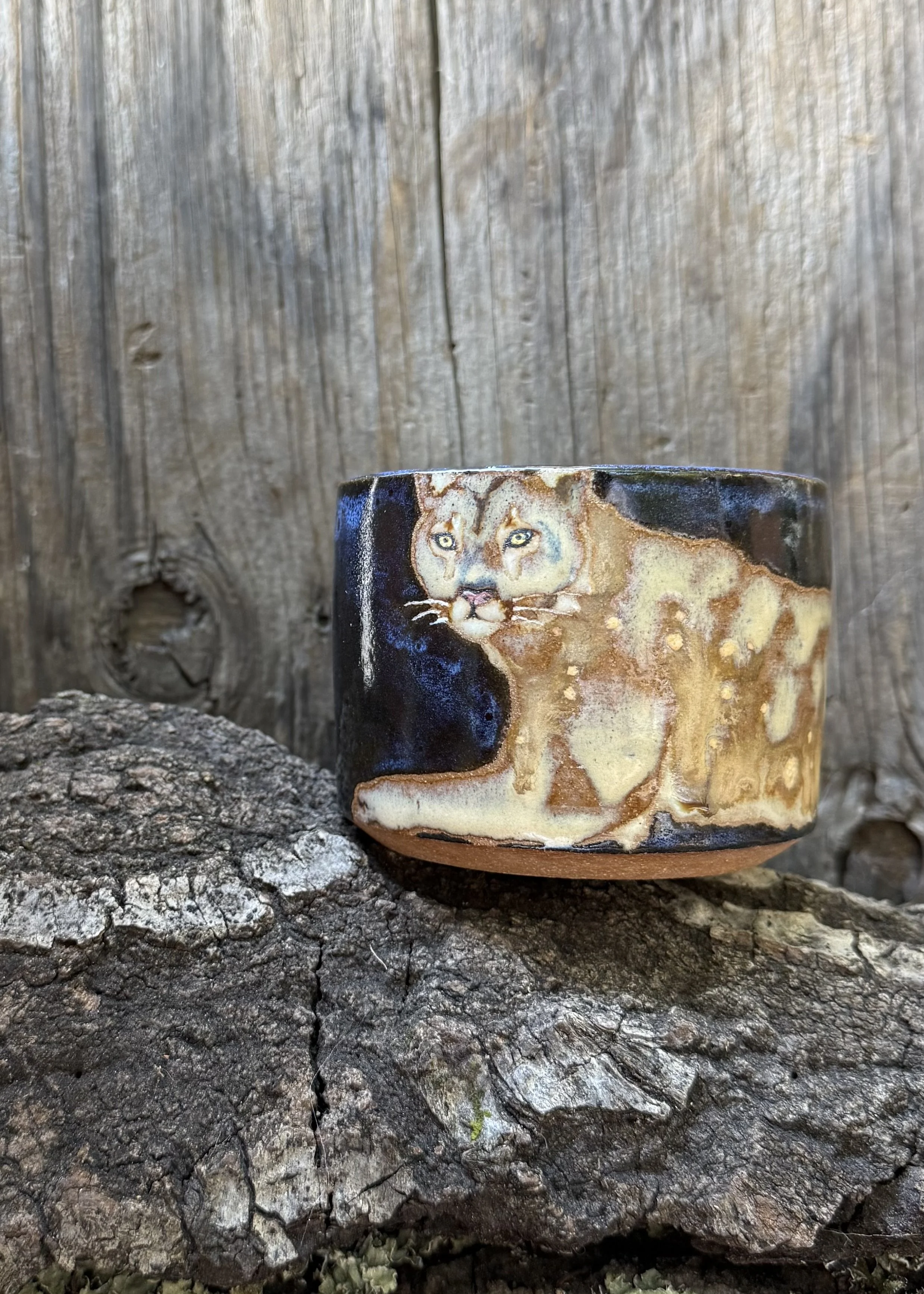 Stalking Mountain Lion mug