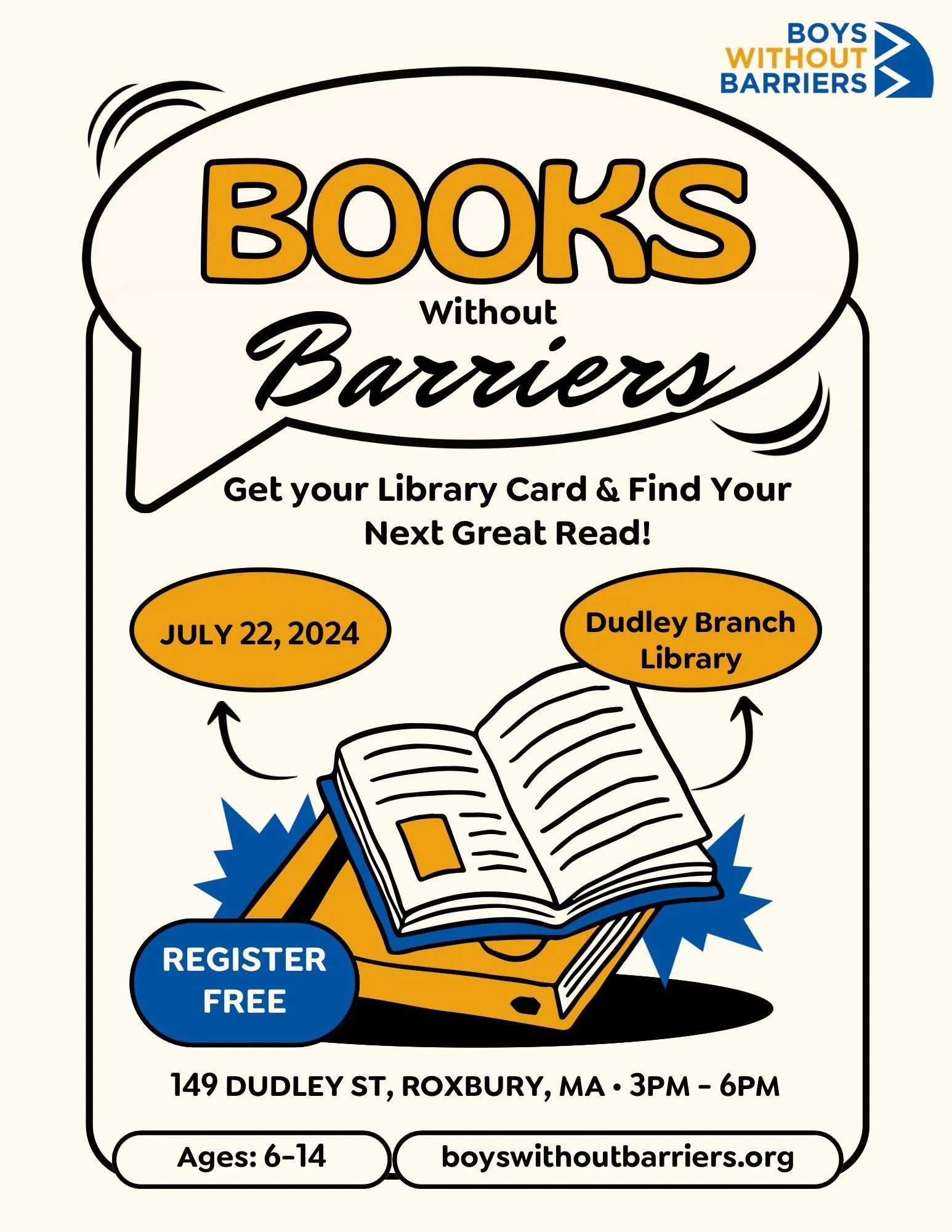 BOOKS WITHOUT BARRIERS