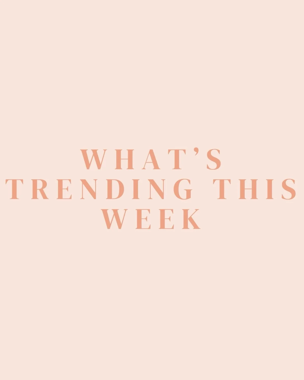 WHAT&rsquo;S | TRENDING 

Save this for later if you&rsquo;re stuck on content ideas. These are trends currently going viral on social media this week 🙌🏻

&bull;

&bull;

&bull;

&bull;

#risemarketingpromotions #currenttrends #viraltrends #whatstr