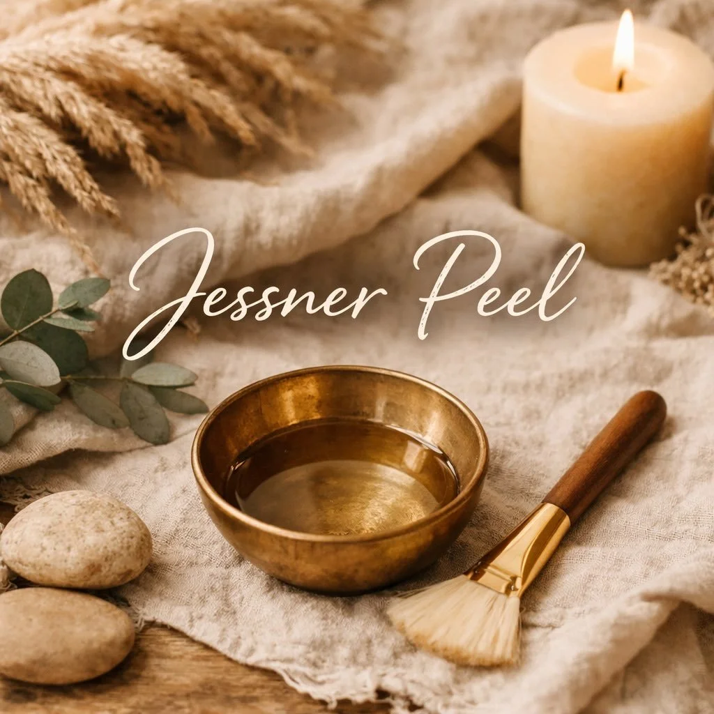 Jessner Peel ✨
Ready transformative peel? Meet our most corrective, glow-revealing treatment yet.

The Jessner Peel by CosMedix is a professional-grade blend of lactic acid, salicylic acid, and resorcinol designed to resurface the skin, clear congest