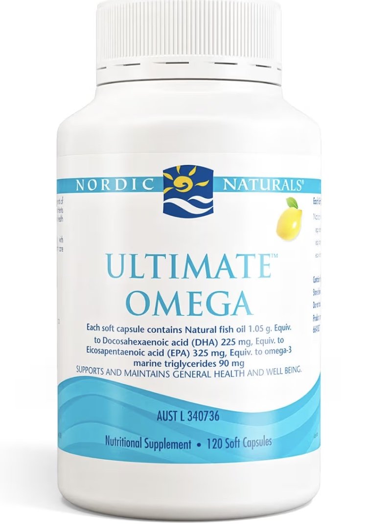 Nordic Naturals Ultimate Omegas 120 Capsules