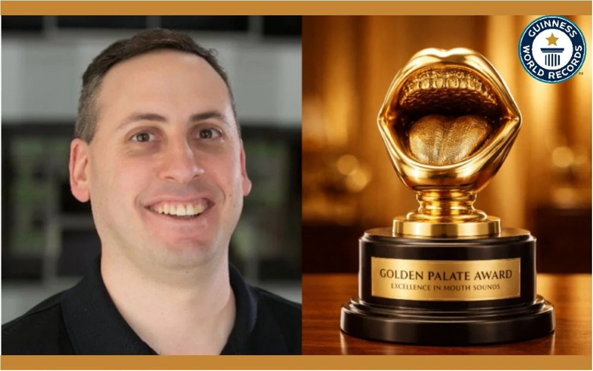 Steve Solomon Wins Industry Award for Record-Setting Mouth Clicks in Single Broadcast