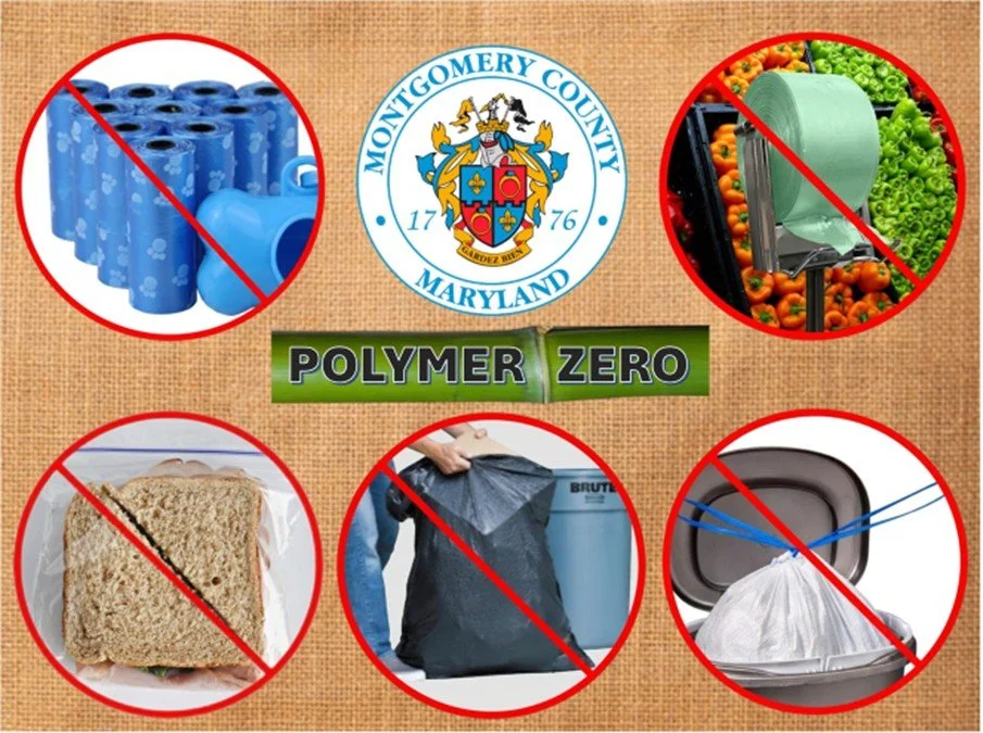 Montgomery County Expands Plastic Ban to All Flexible Polymers