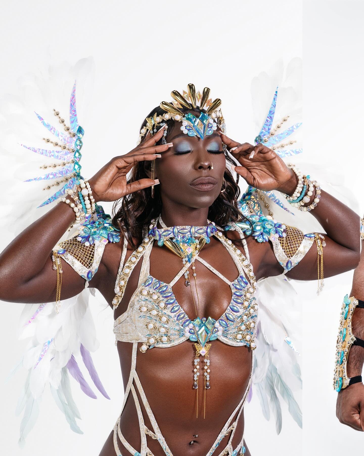 Saldenah Carnival 2024 presents Fly High for Toronto Caribbean Carnival
Pure Elevation
.
Band:@saldenahcarnival
Section name: Pure Elevation
Design:@sammyfevermas
Produced by: @fevermas 
Makeup: @_tmface
Models: @donnysense @_isatou_ @ziippytonezzzzz
