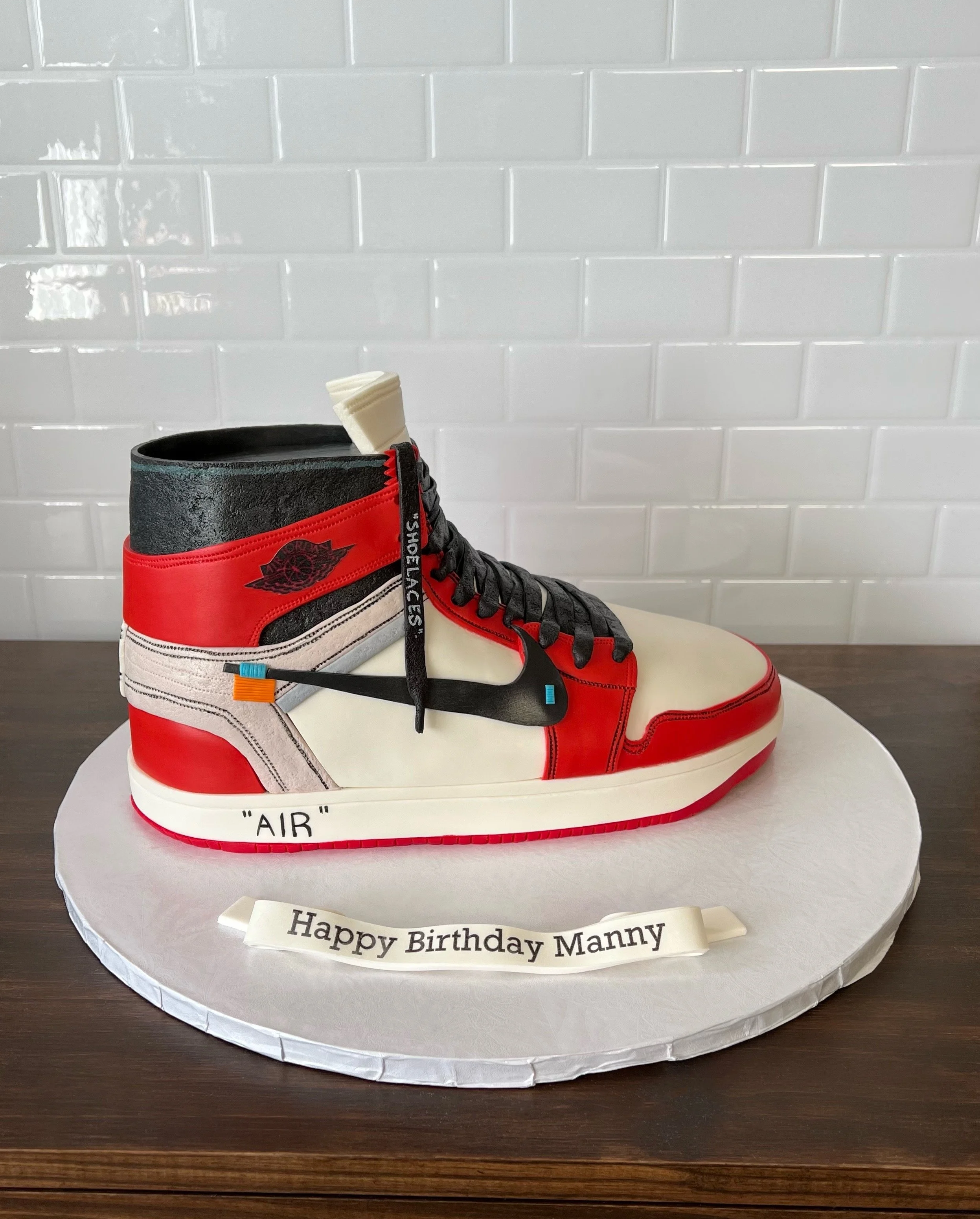 Off White Air Jordan Sneaker
