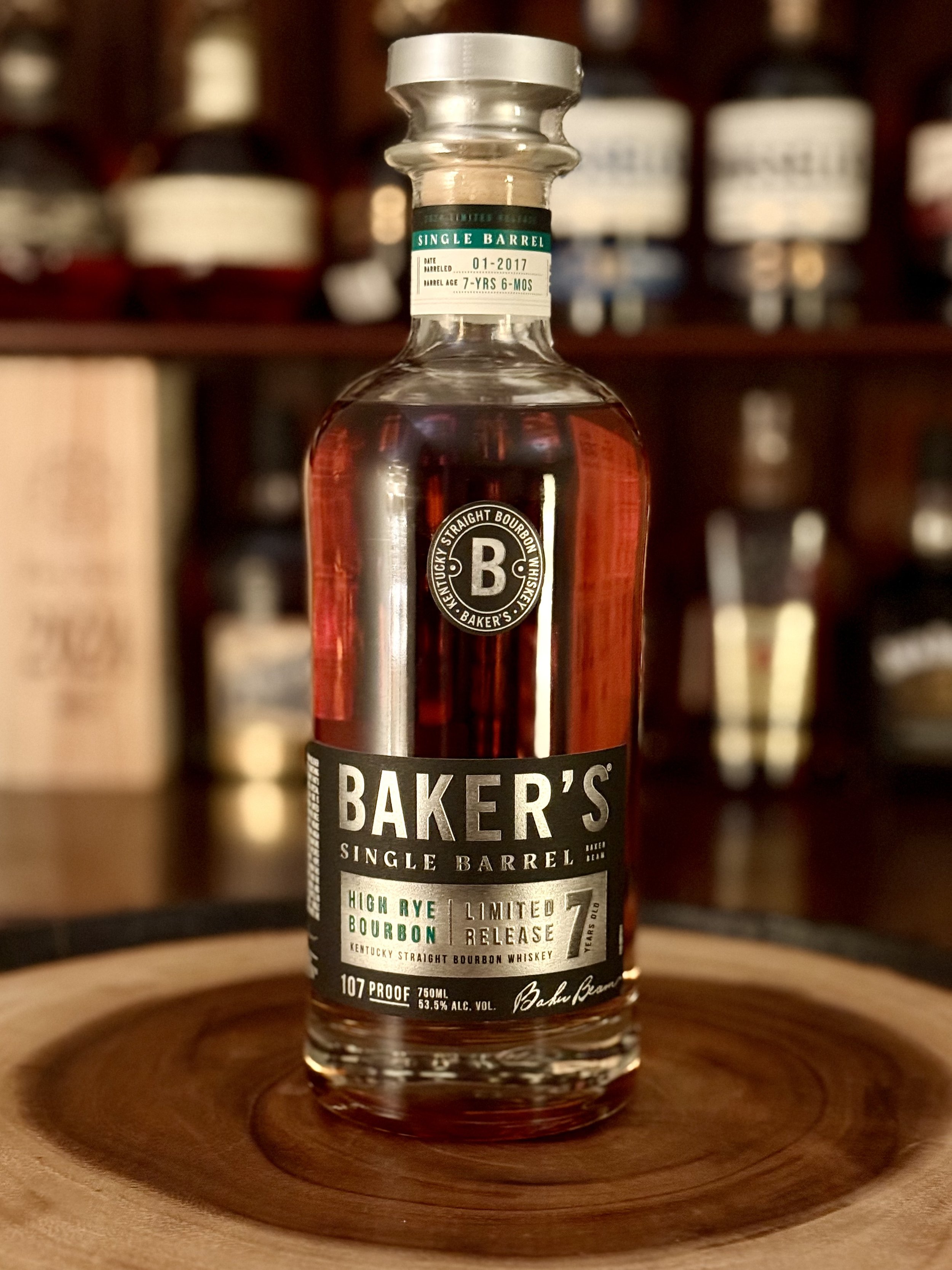 Bakers High Rye Bourbon