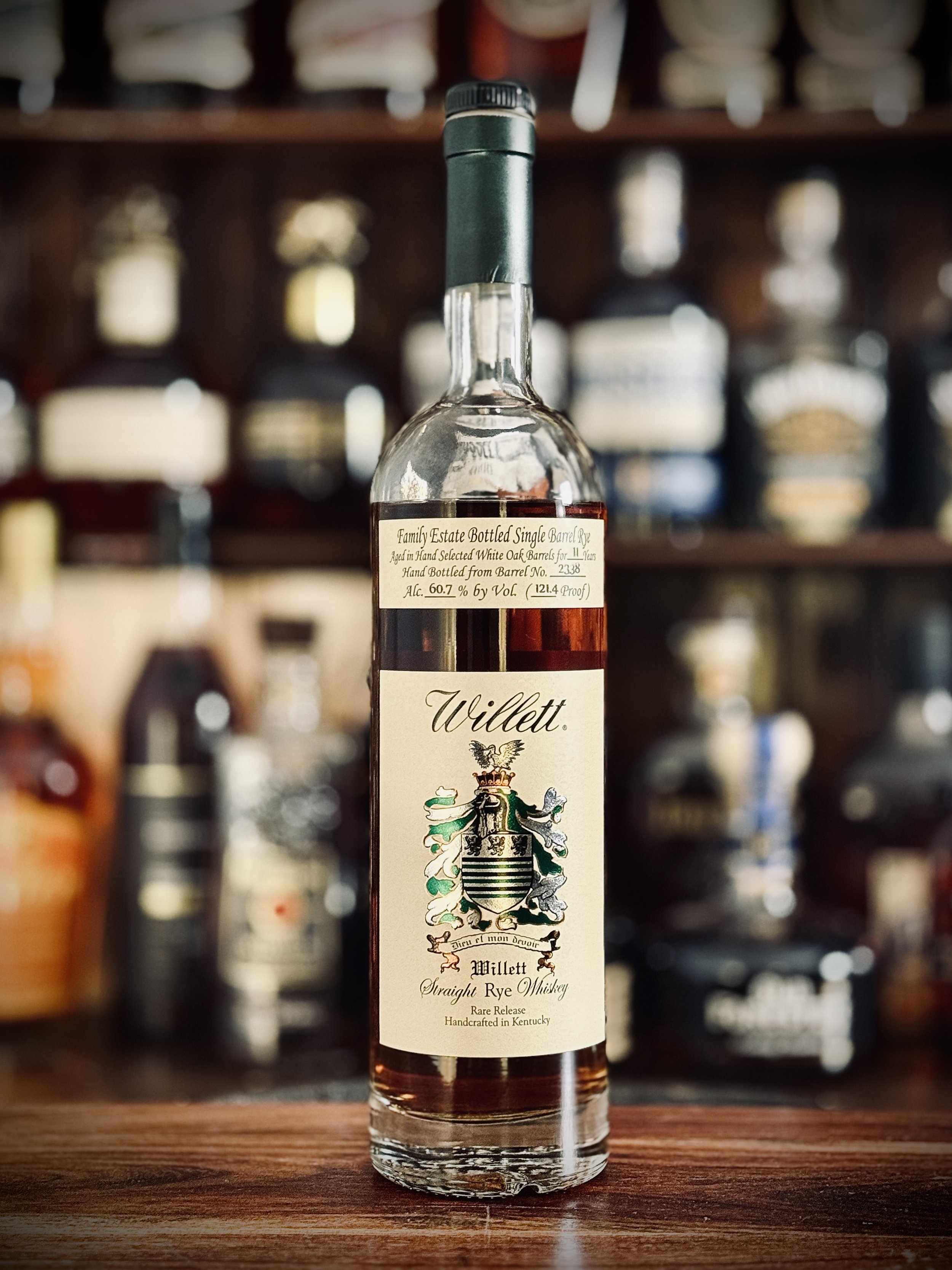 Willett Family Estate 11 Year Rye Single Barrel #2338
