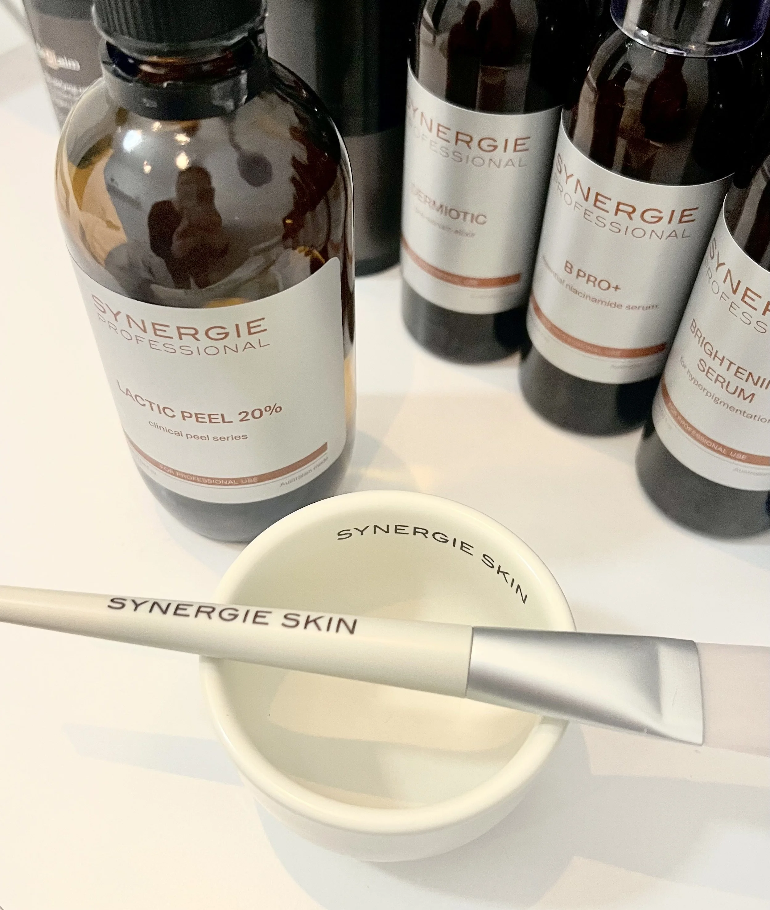 Synergie Skin professional skincare and chemical peel treatments at MiSkin Newmarket Auckland