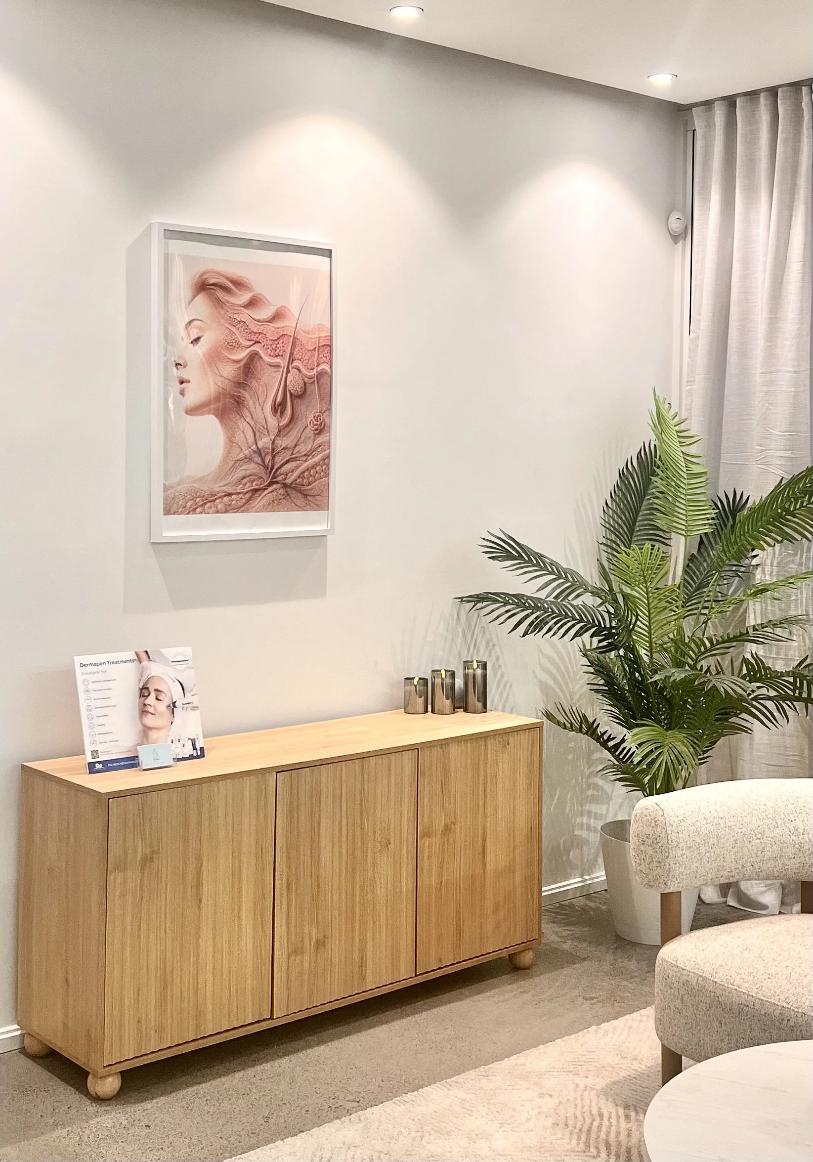 MiSkin skin clinic interior in Newmarket Auckland