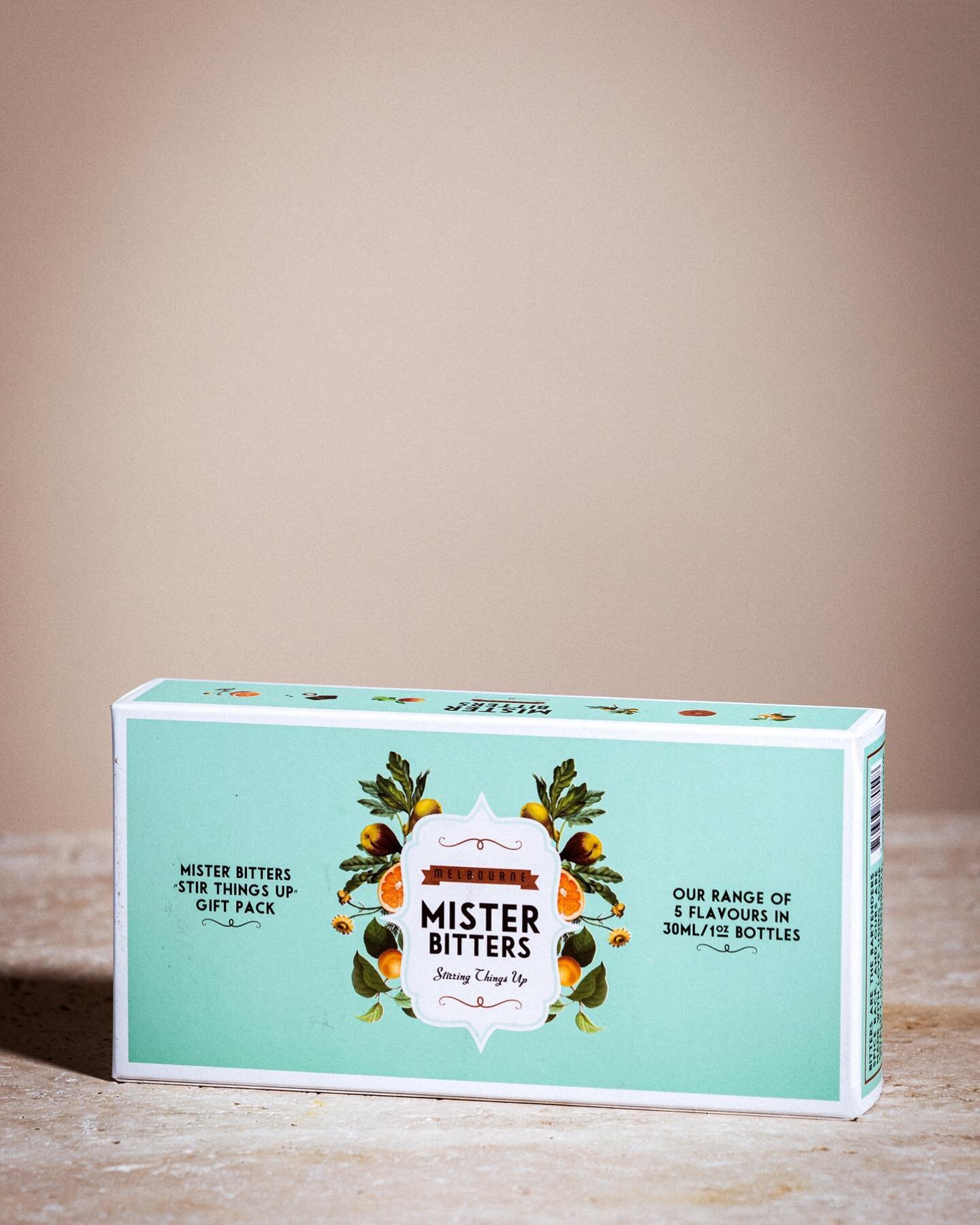A small gesture that goes a long way. 

Mister Bitters&rsquo; gift packs with the full range of our flavour-forward bitters.

Find Mister Bitters online via @only_bitters 
🍊