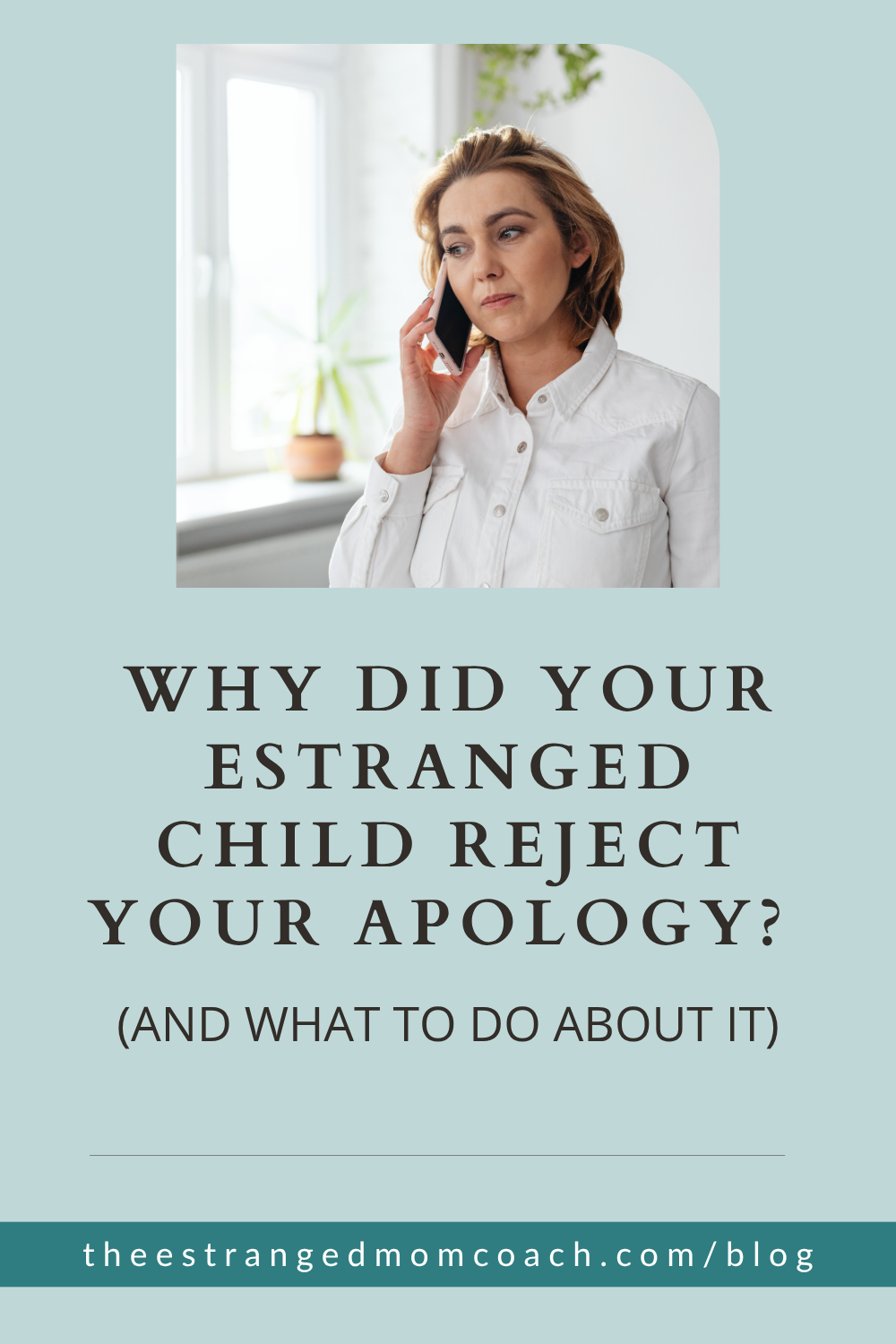 distressed woman holding a phone