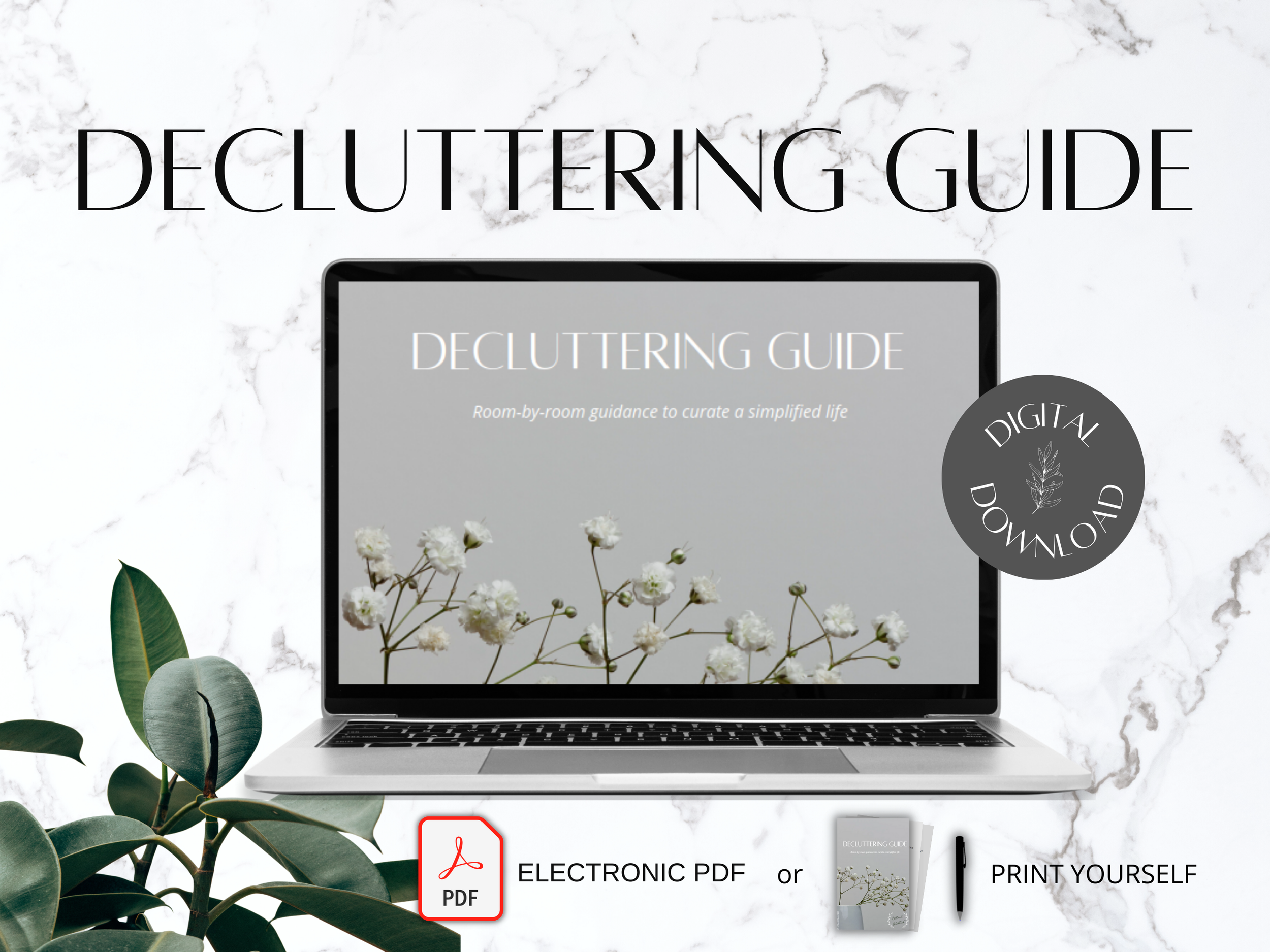 Decluttering Guide - Shop — Minimalists Managed