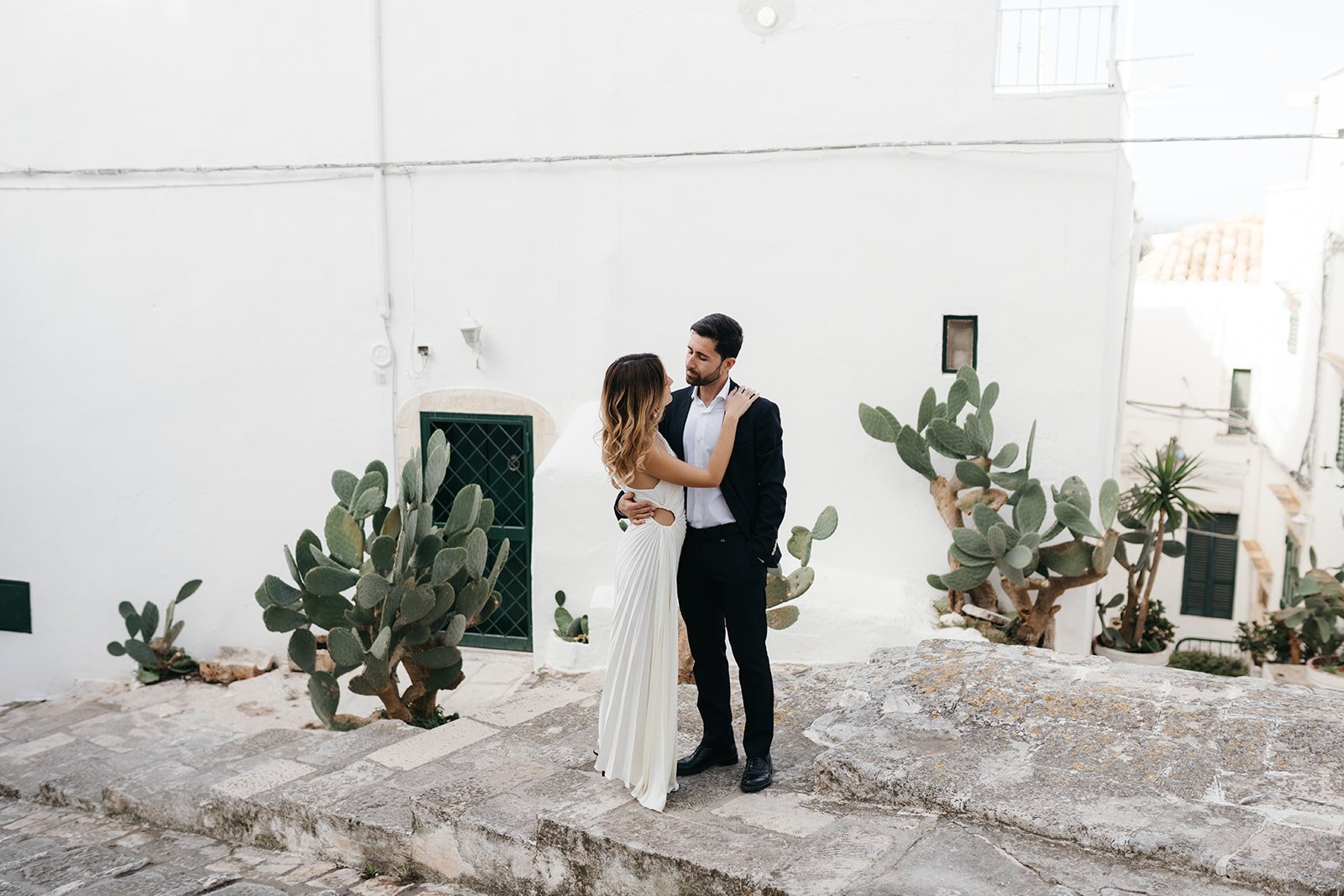 Intime Hochzeit in Ostuni, Apulien