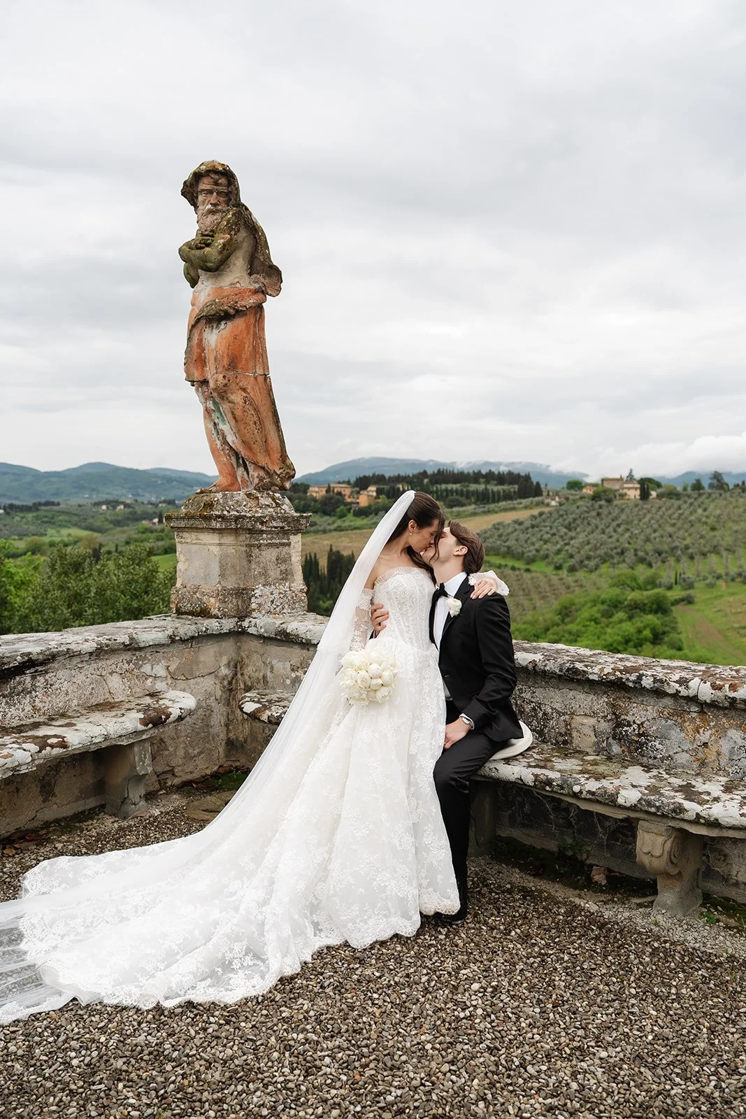 WEDDING AT VILLA CORSINI IN TUSCANY, ITALY