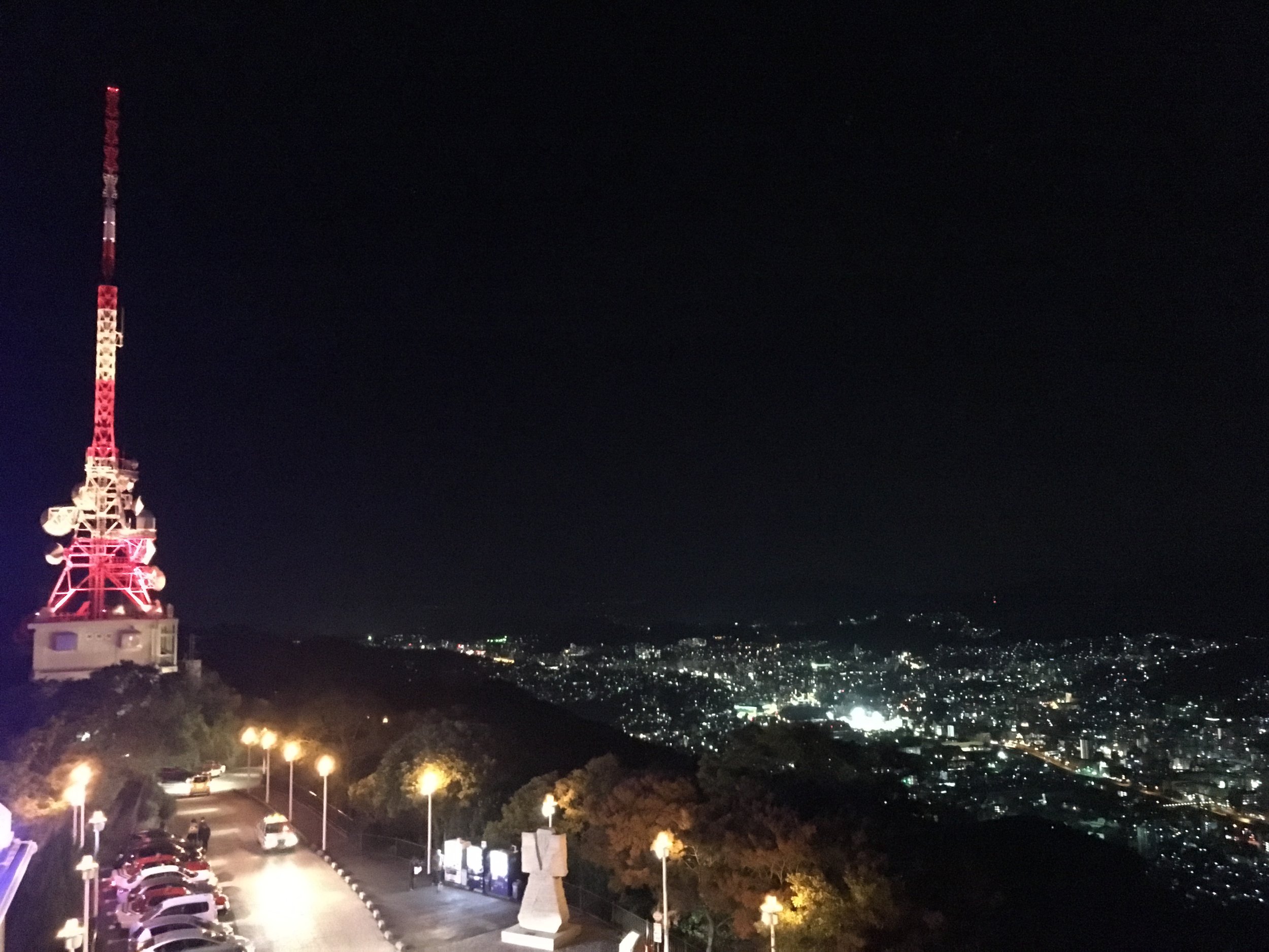 Night views of Nagasaki from Mount Inasa Observatory