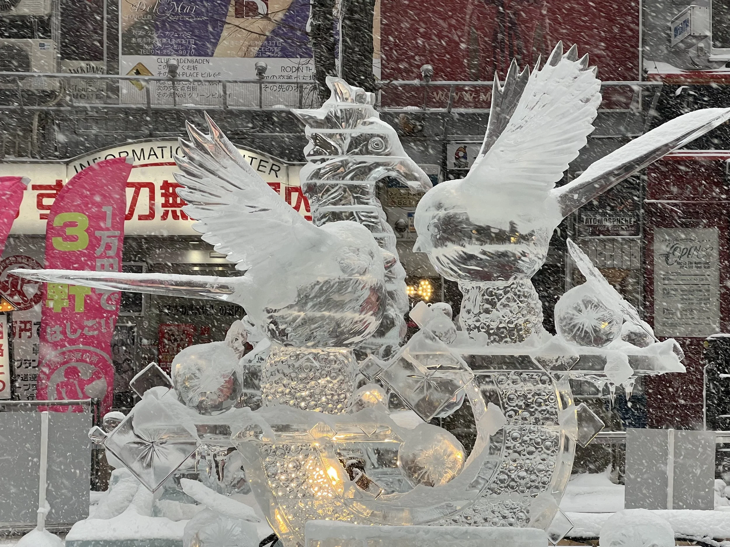 Sapporo Snow Festival Ice Sculpture
