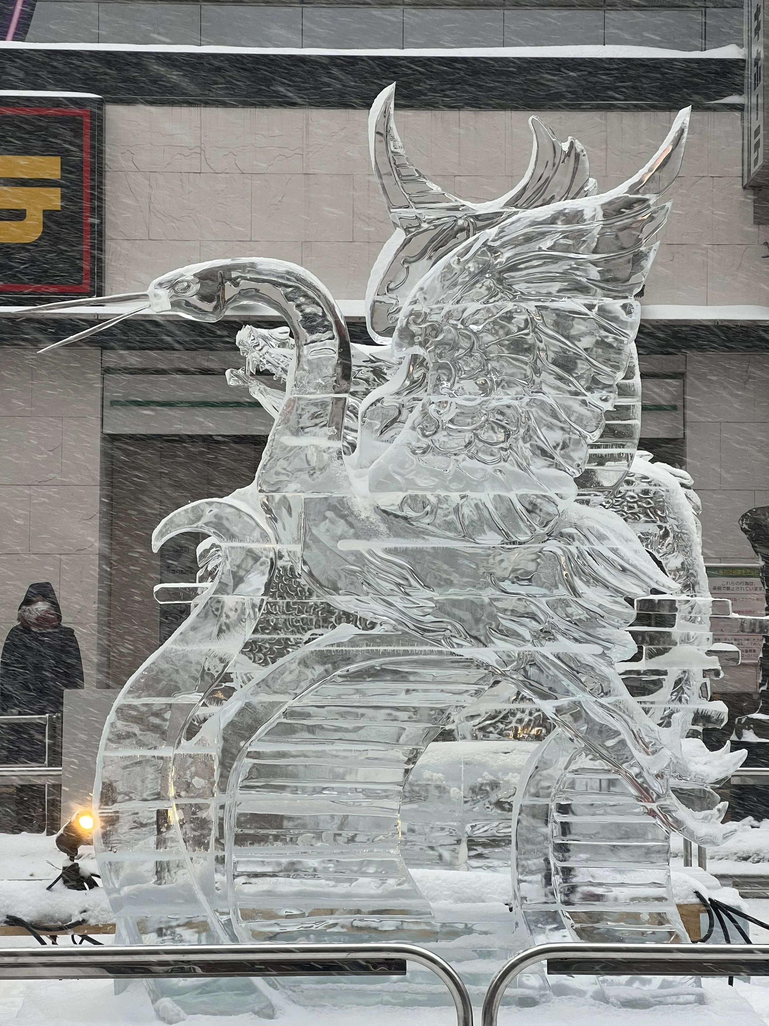 Ice Sculpture during Sapporo Snow Festival
