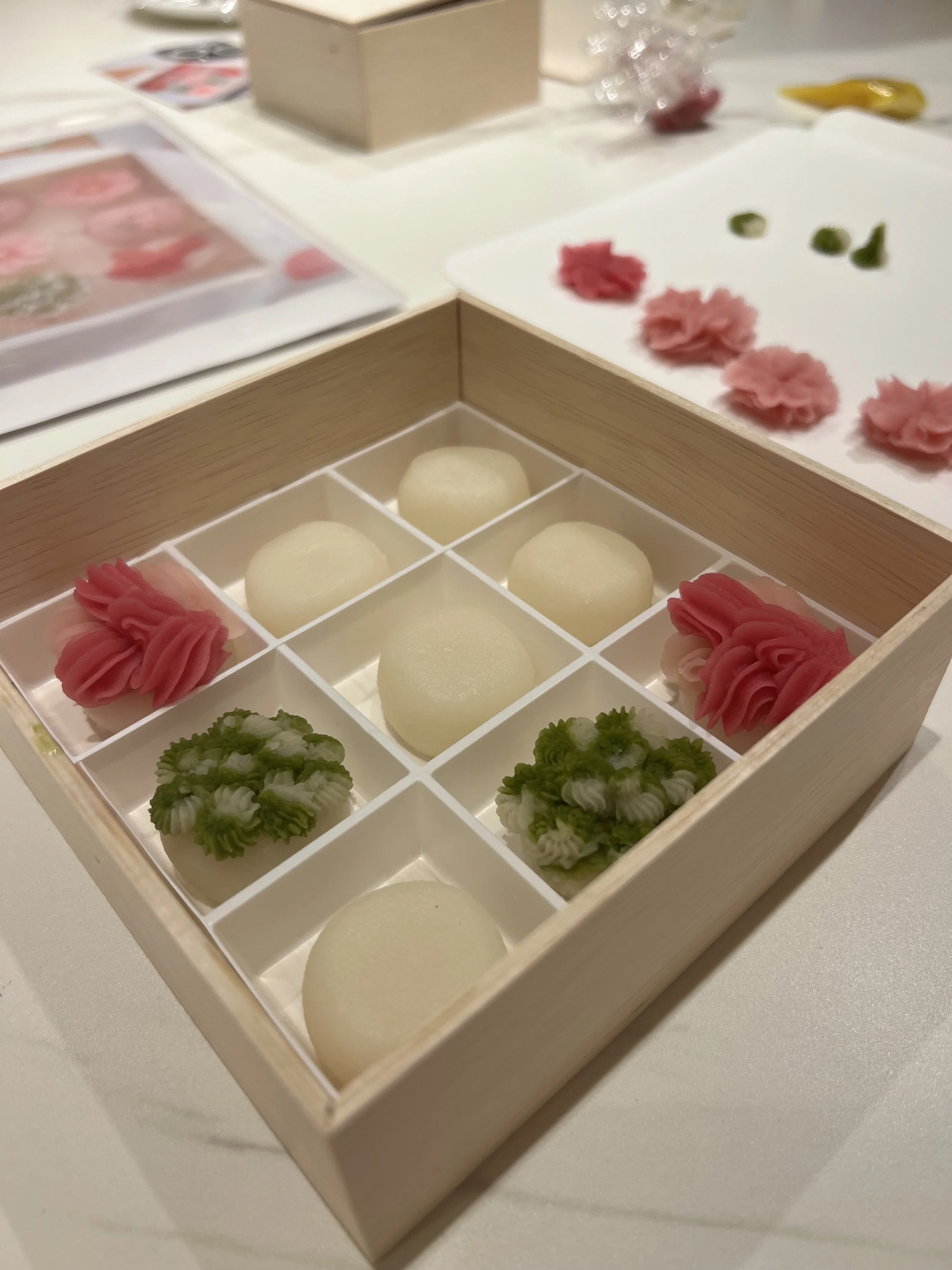 Colorful Wagashi Box