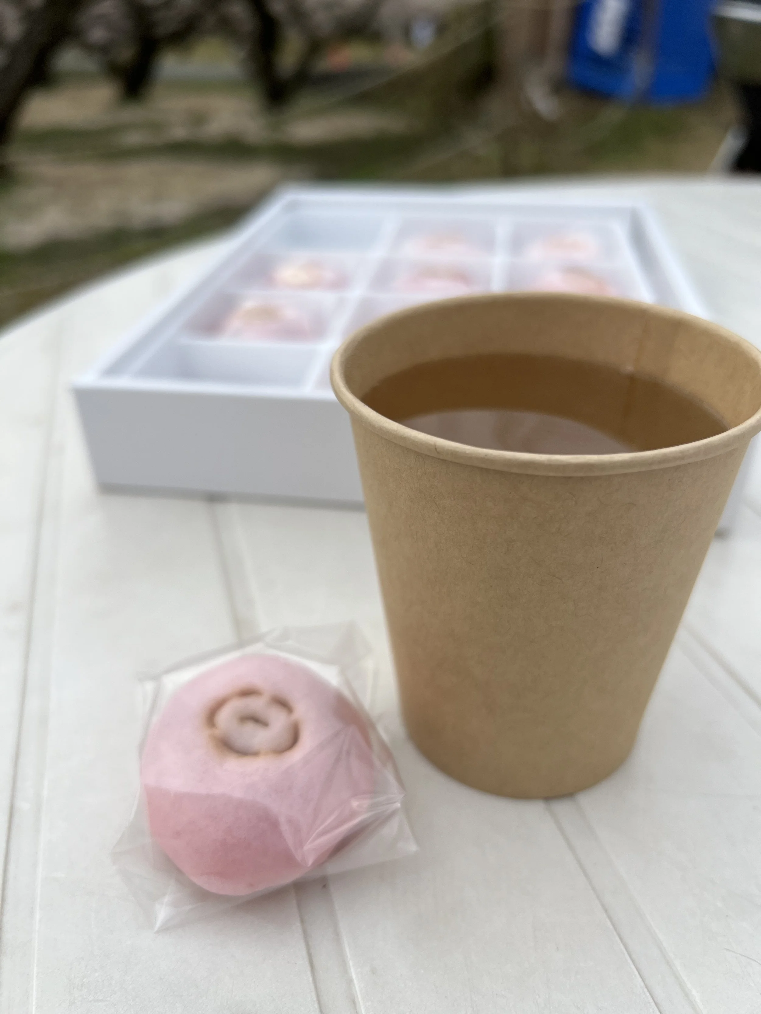 Amazake and japanese sweet