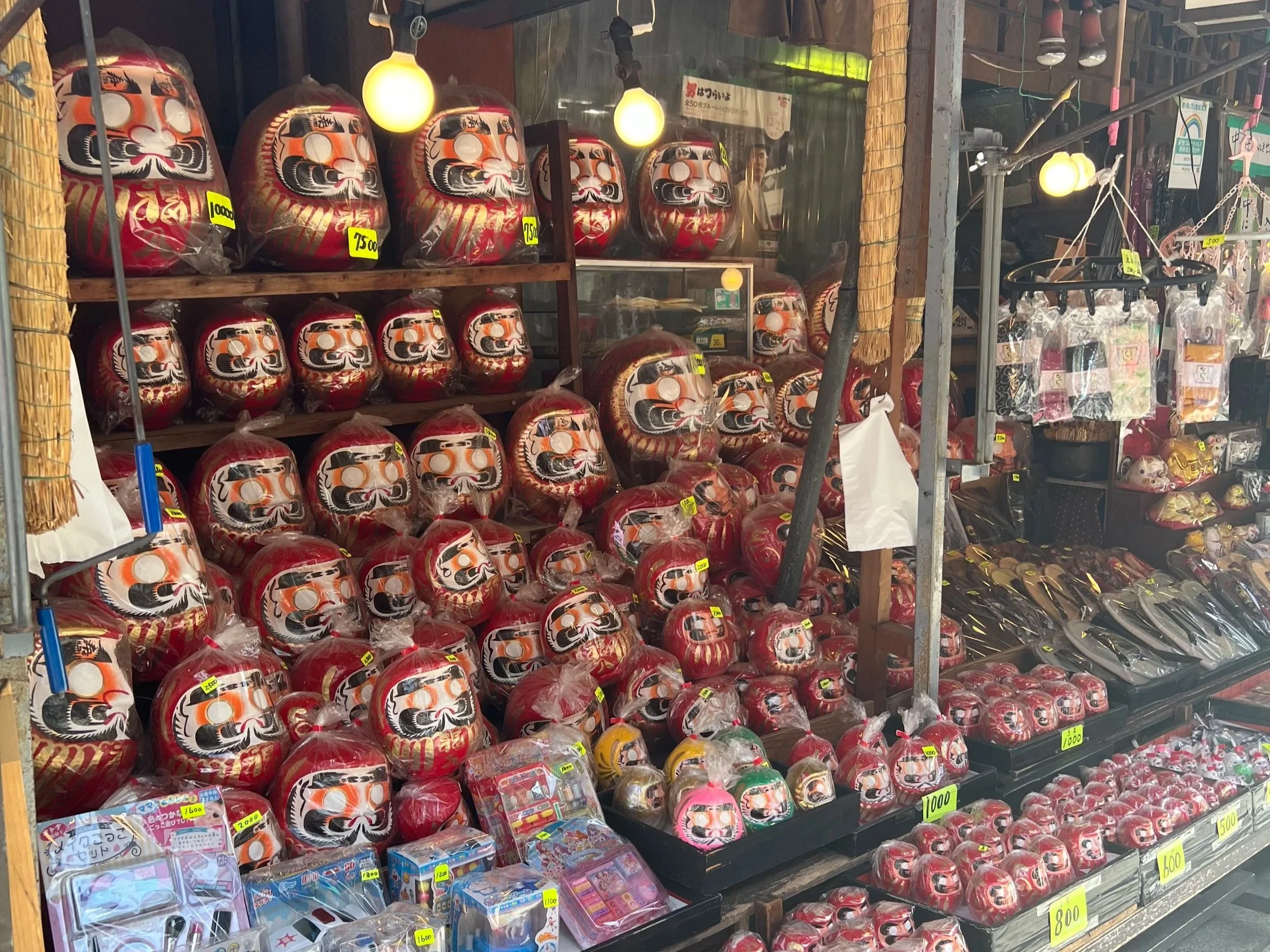 Daruma shop in Shibamata
