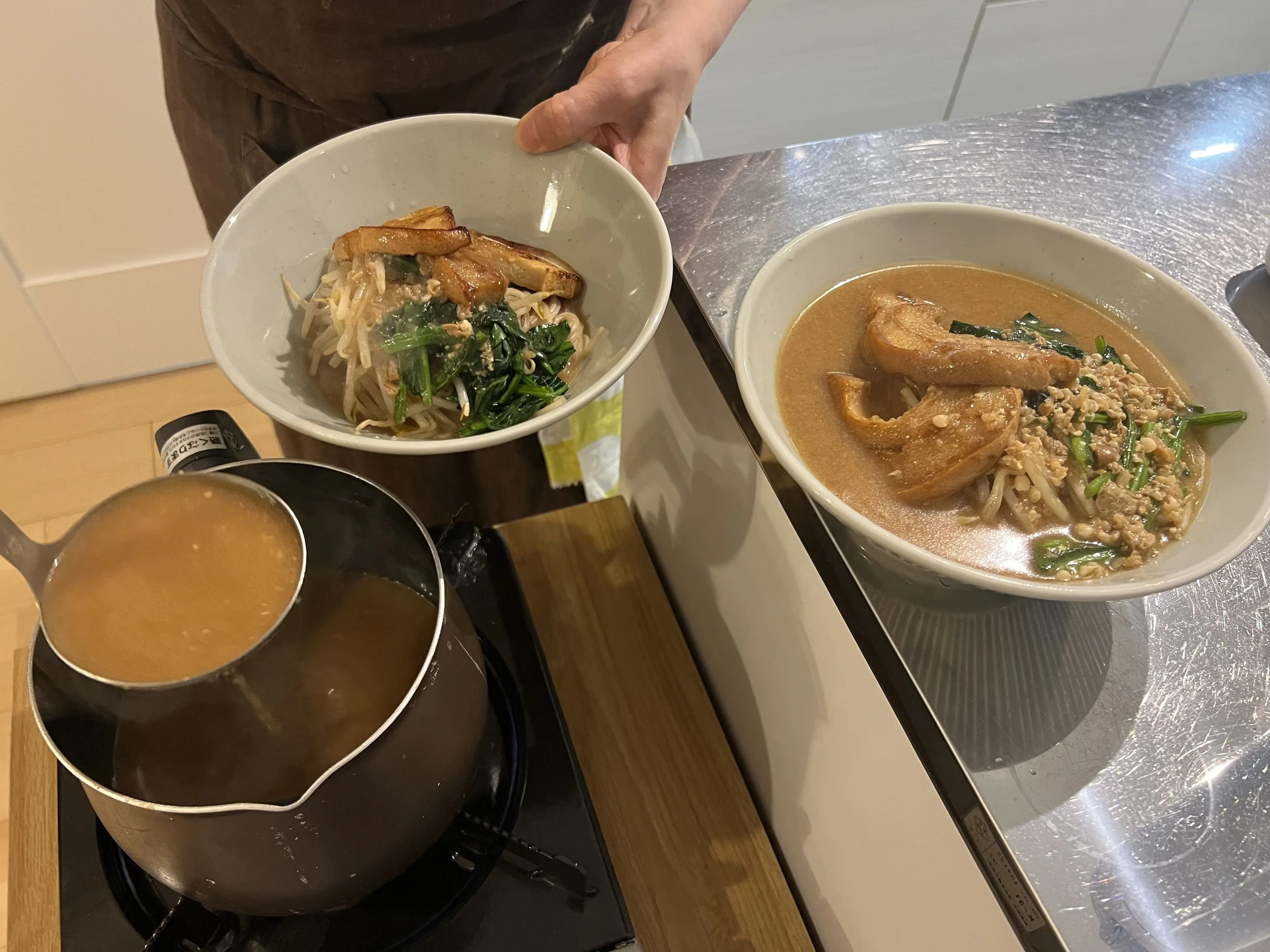 Vegan Ramen Cooking Class in Osaka